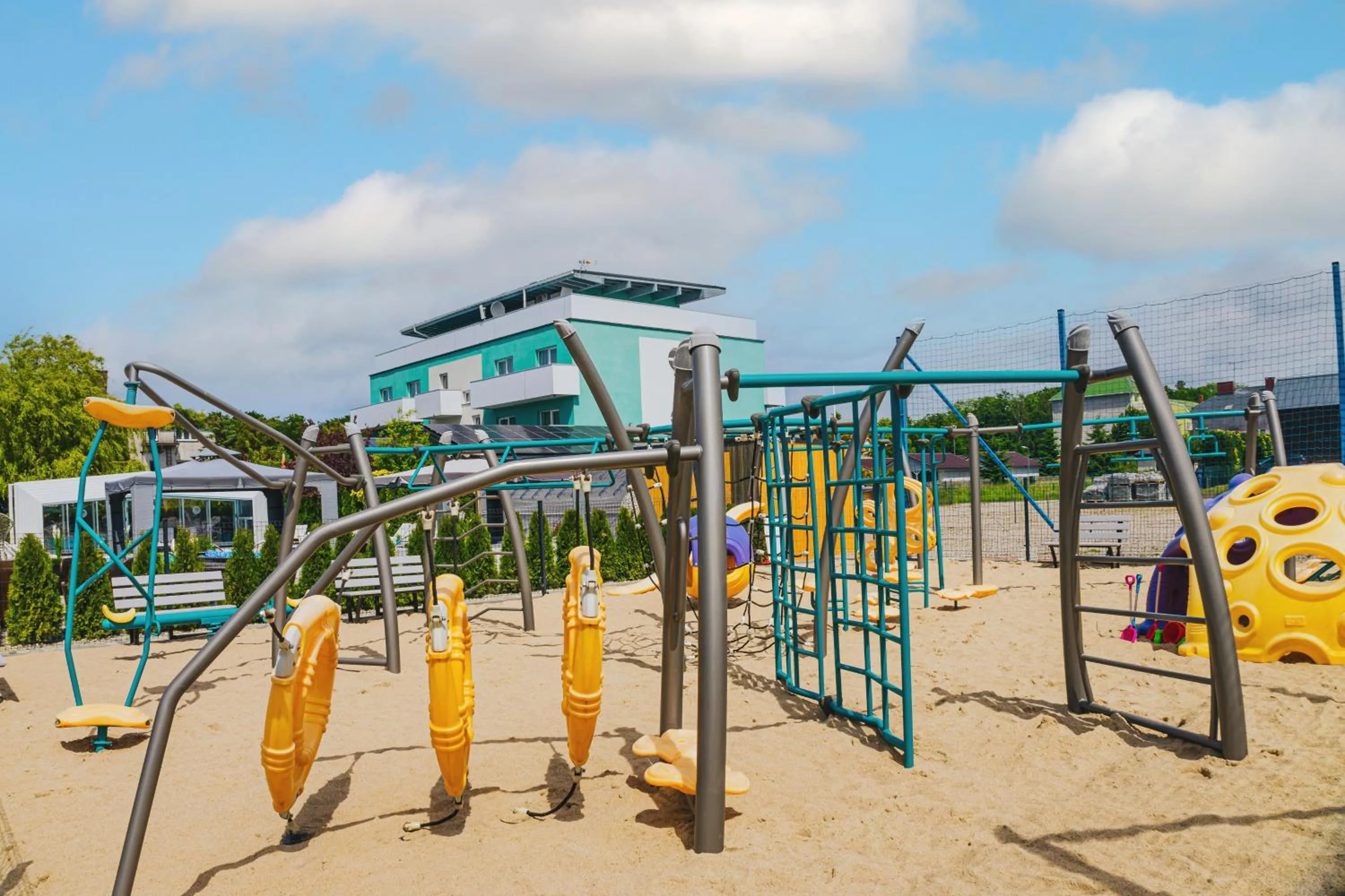 Children play ground in Ośrodek Sea Star Premium