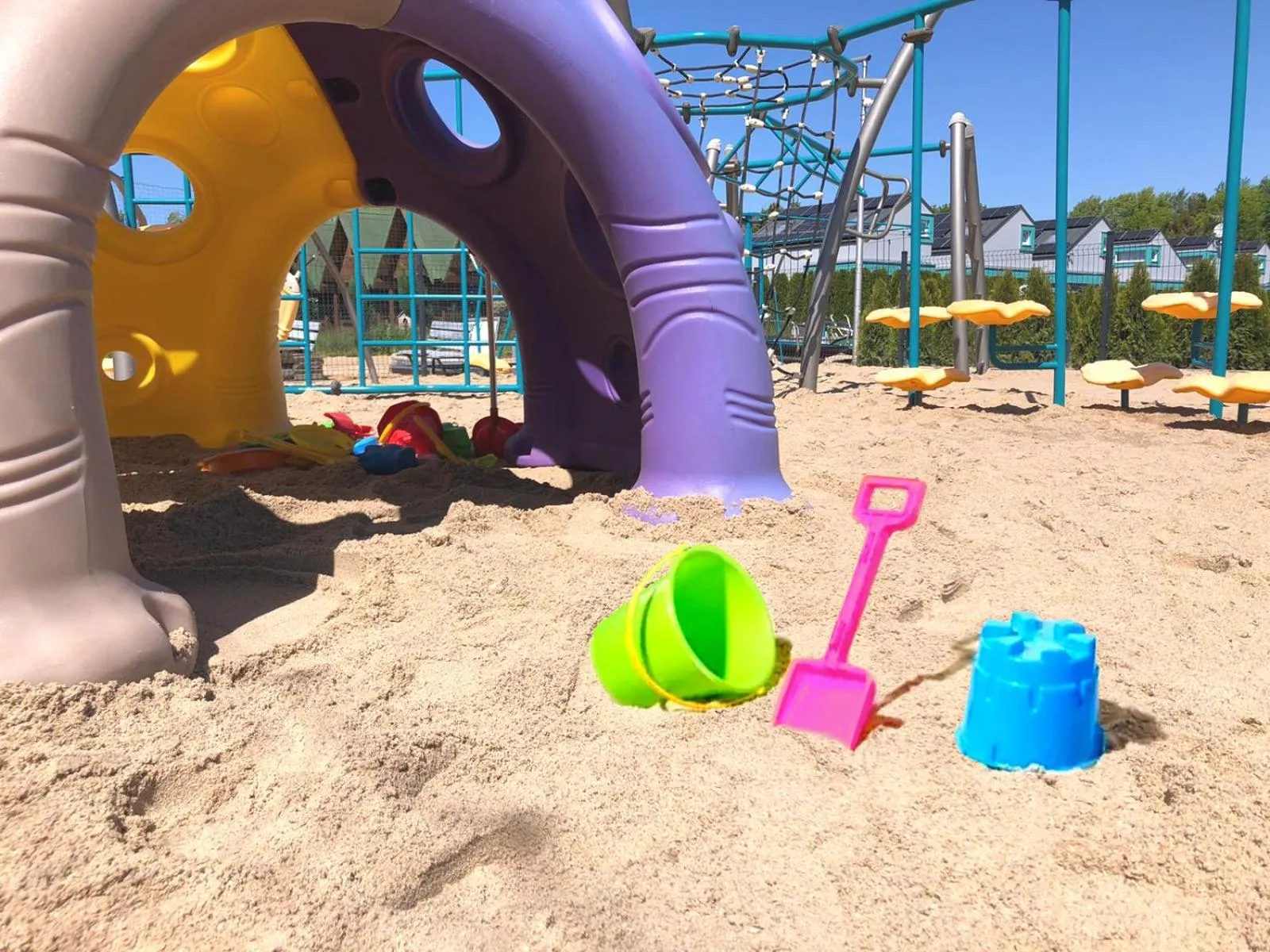 Children play ground in Ośrodek Sea Star Premium