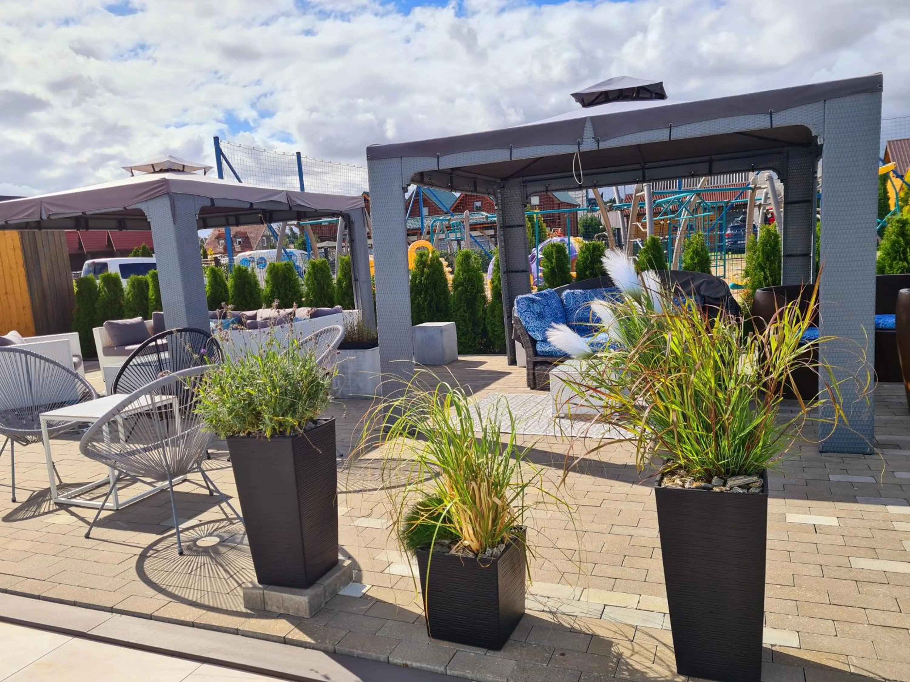 Patio in Ośrodek Sea Star Premium