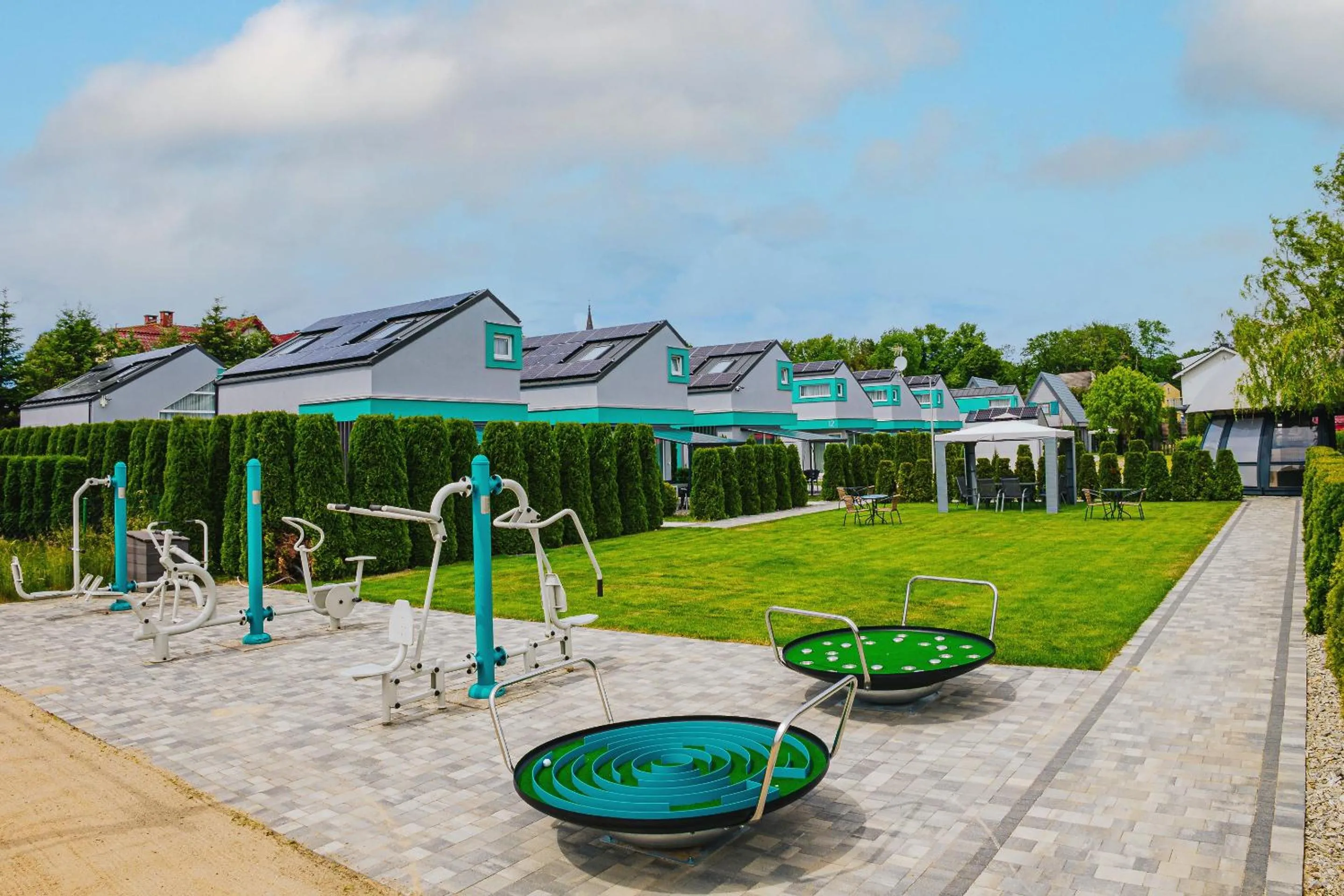 Area and facilities in Ośrodek Sea Star Premium