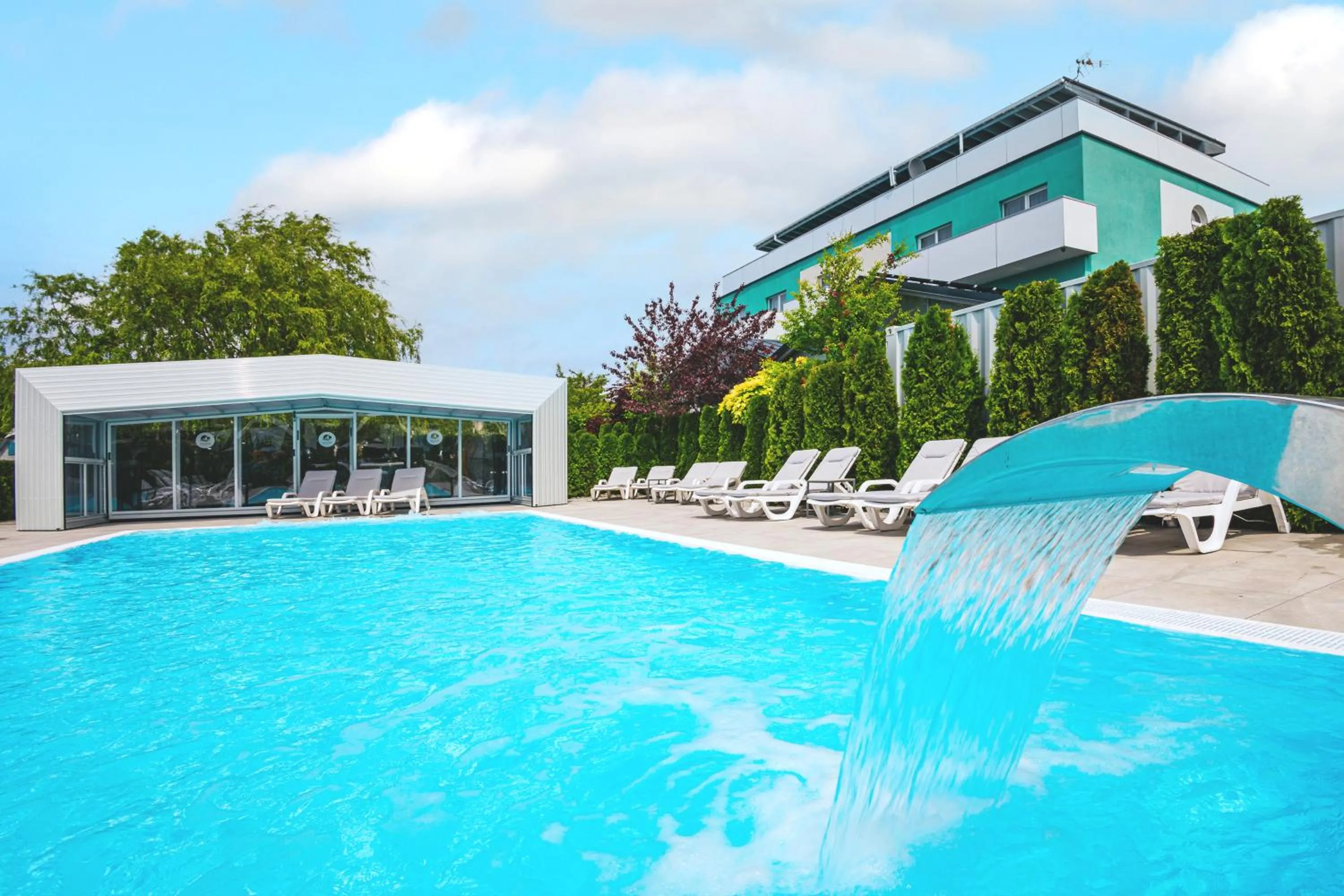 Swimming pool in Ośrodek Sea Star Premium