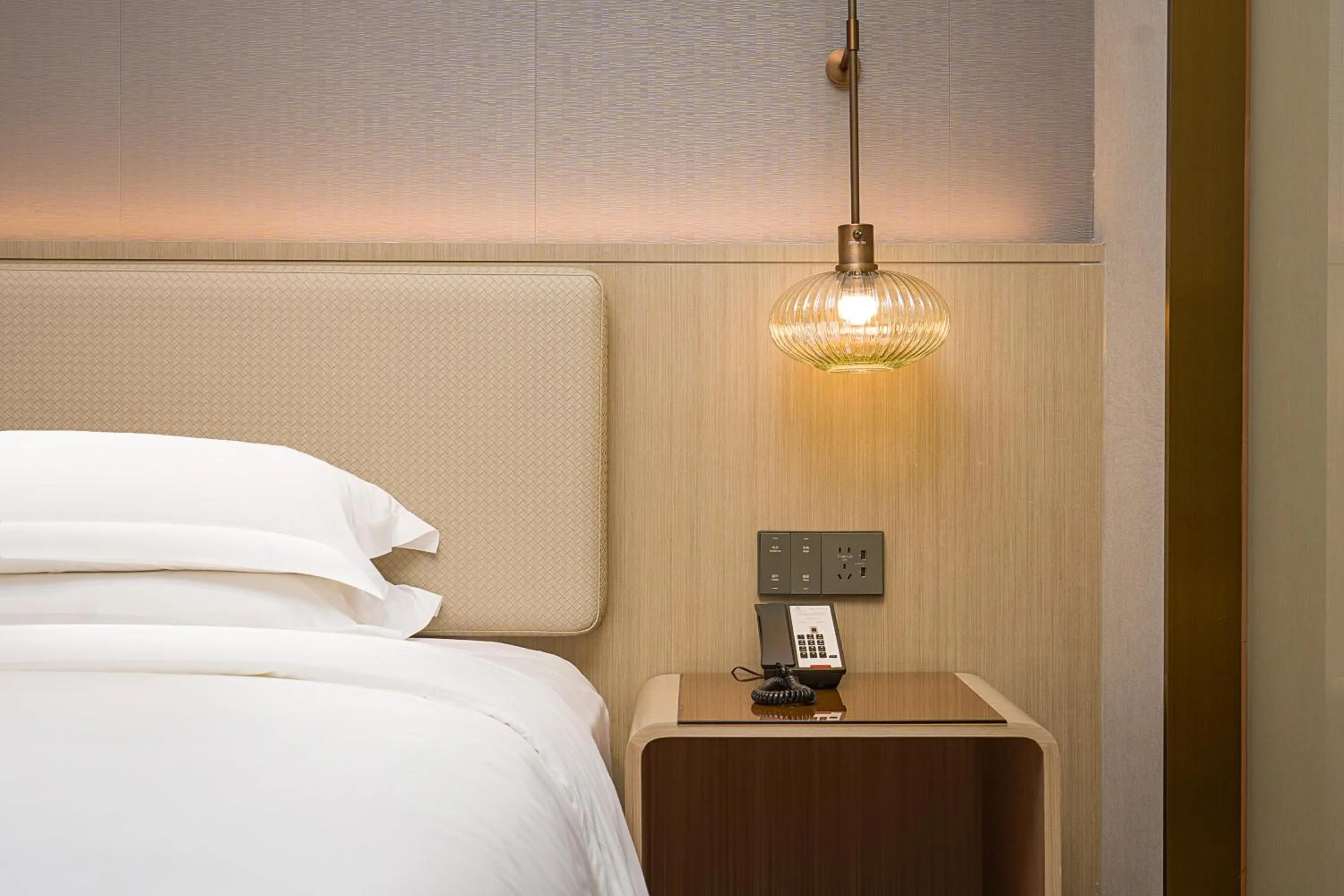 Bed in Echeng Hotel Chengdu Chunxi Road Taikoo Li