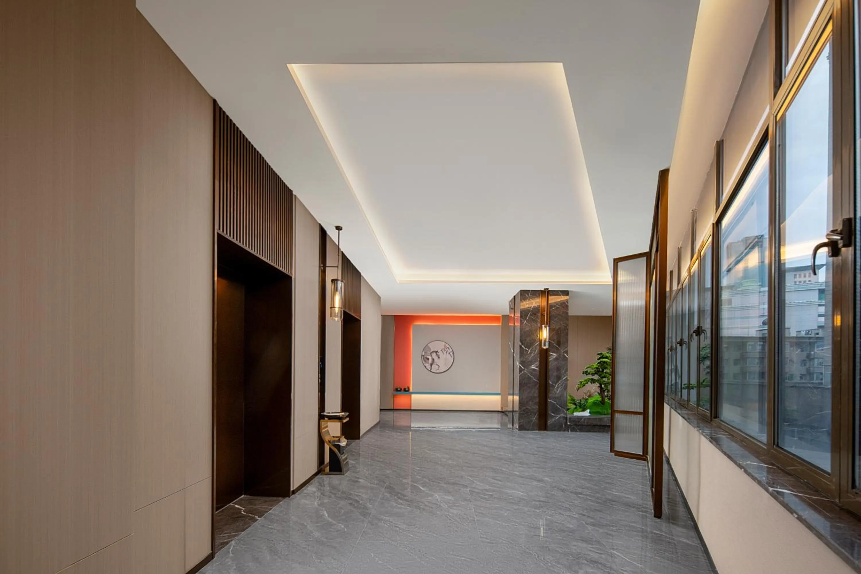 elevator in Echeng Hotel Chengdu Chunxi Road Taikoo Li