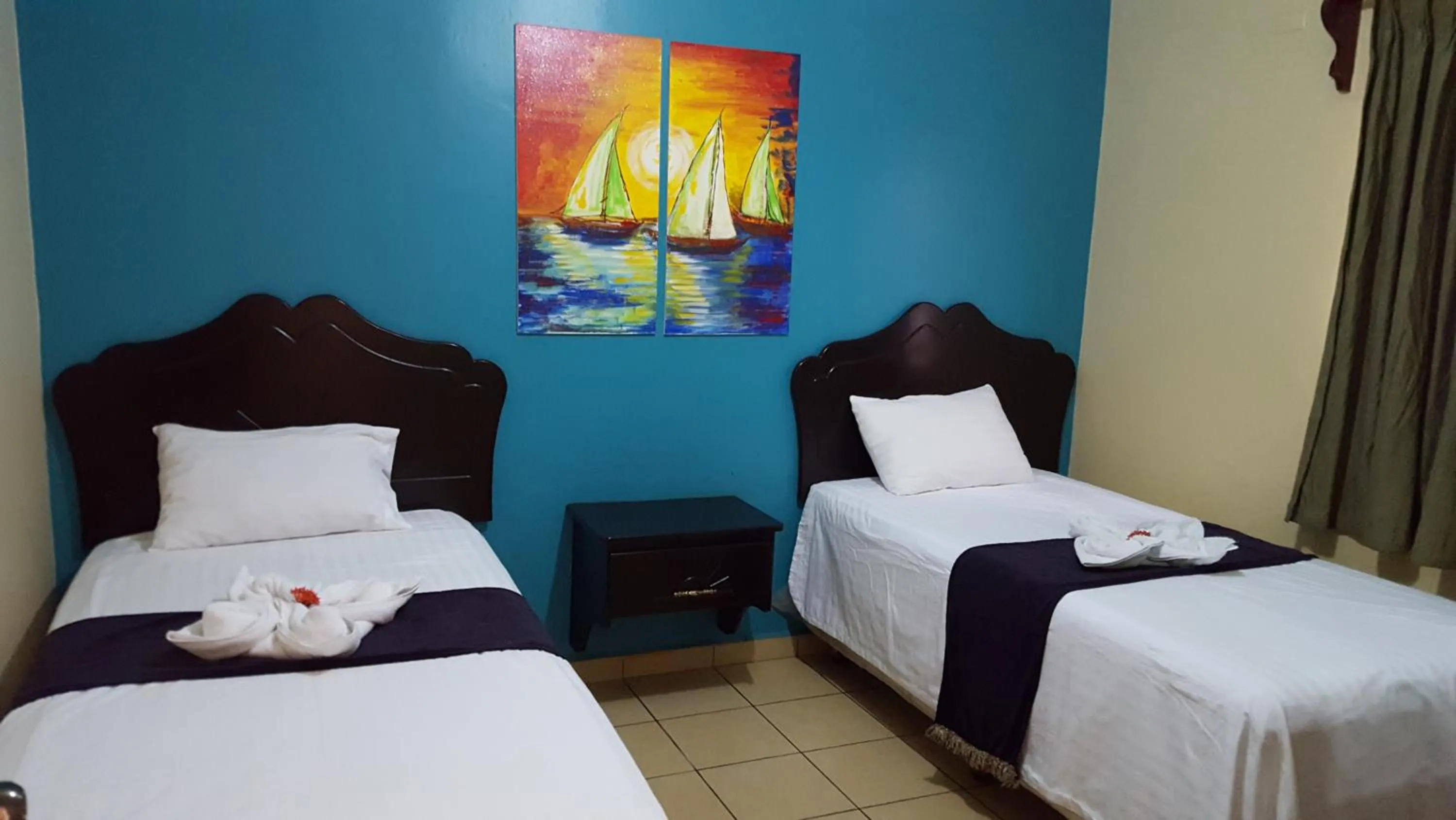 Bed in Apart Hotel Pico Bonito