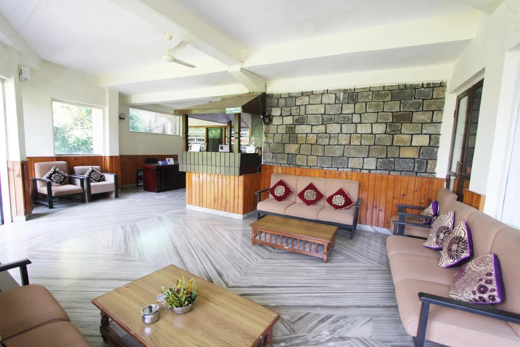 Lobby or reception in Hotel M&D Suites