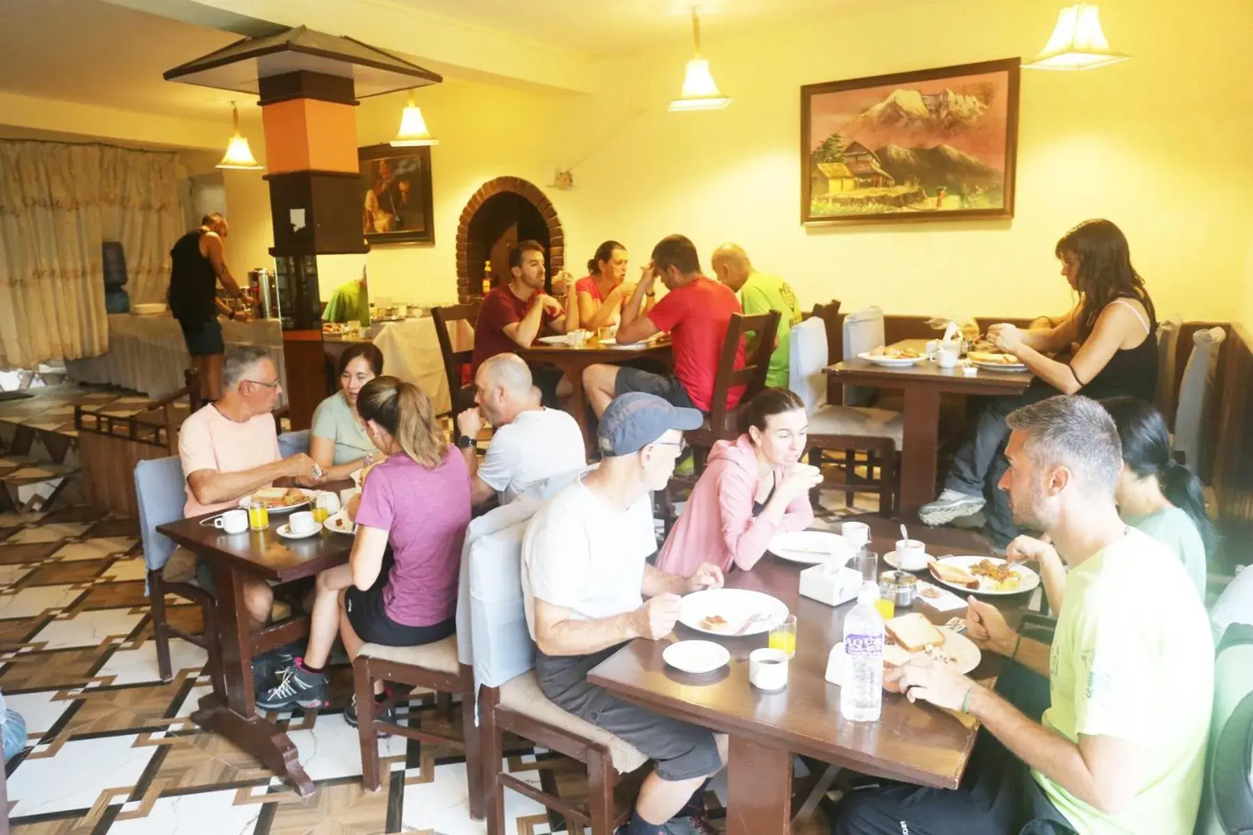 group of guests in Hotel M&D Suites group of guests in Hotel M&D Suites