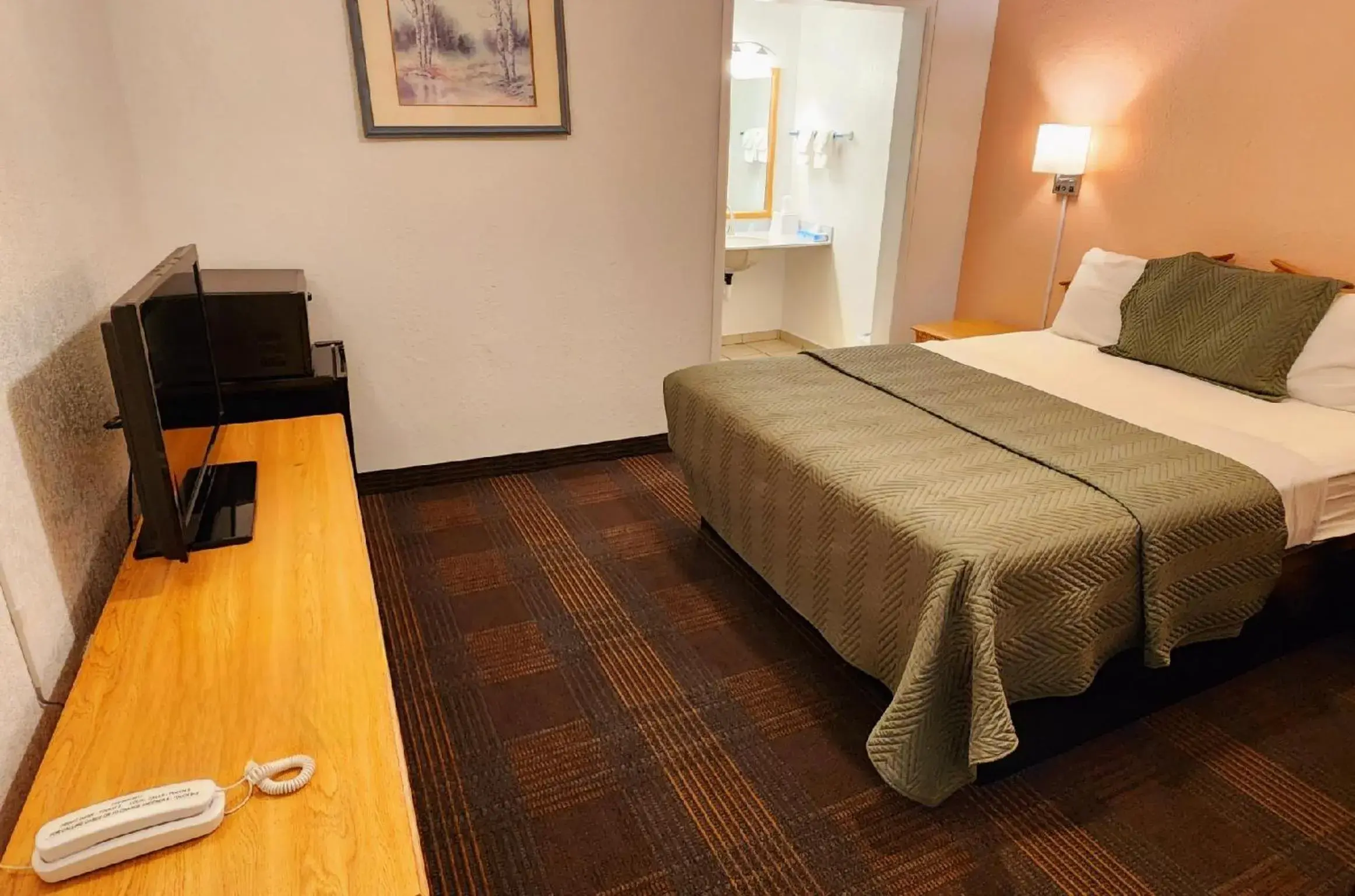 Queen Room in Silver Saddle Motel Queen Room in Silver Saddle Motel