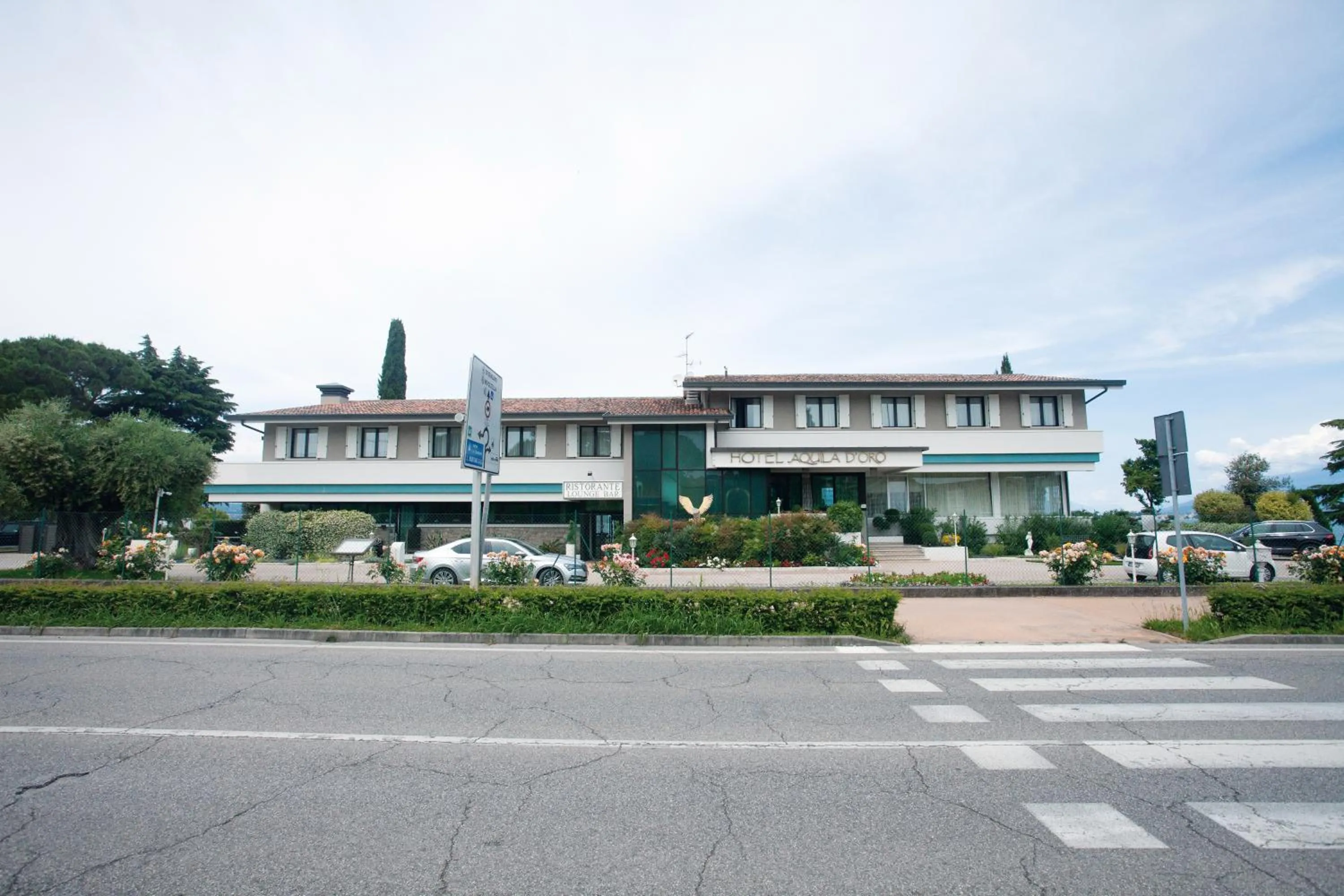 Property building in Hotel Aquila D'Oro Desenzano