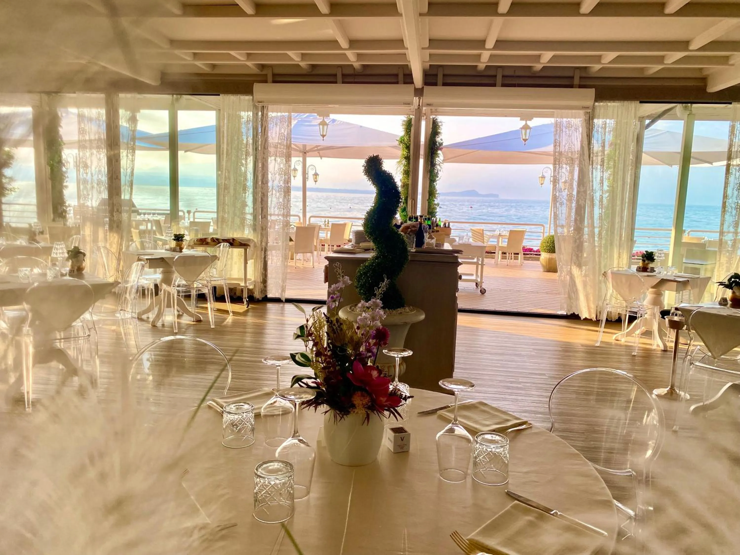 Restaurant/places to eat in Hotel Aquila D'Oro Desenzano