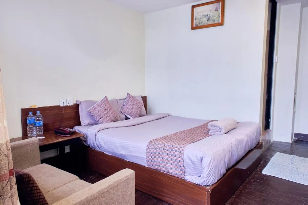 Bed in Hotel Shree Tara