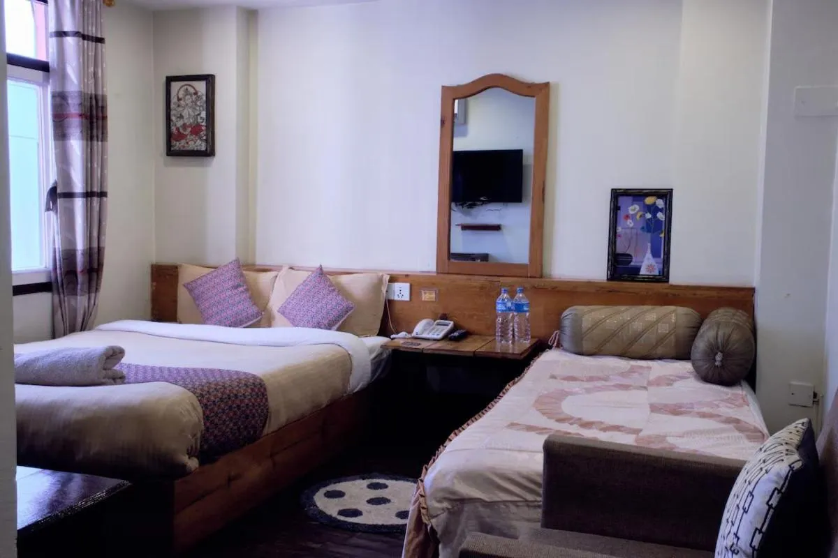 Bed in Hotel Shree Tara