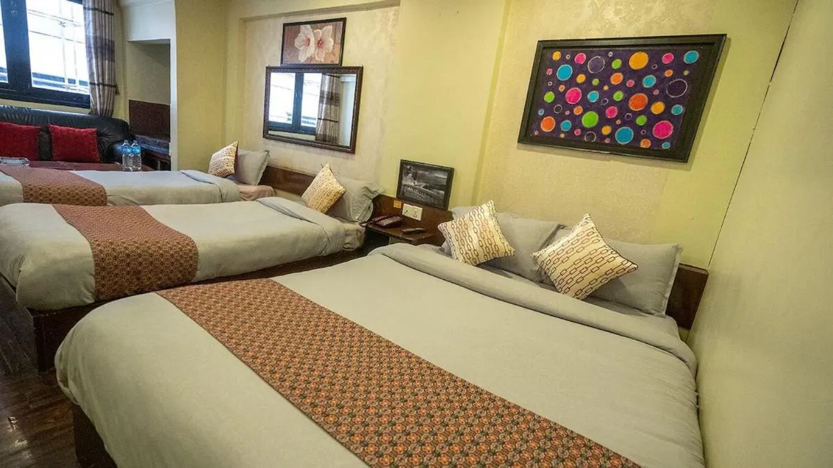 Bed in Hotel Shree Tara