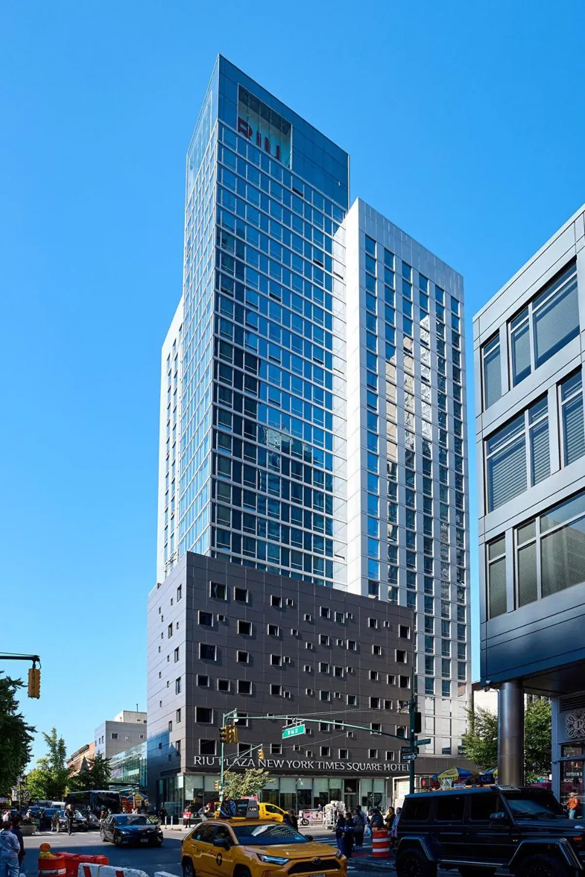 City view in Riu Plaza New York Times Square City view in Riu Plaza New York Times Square