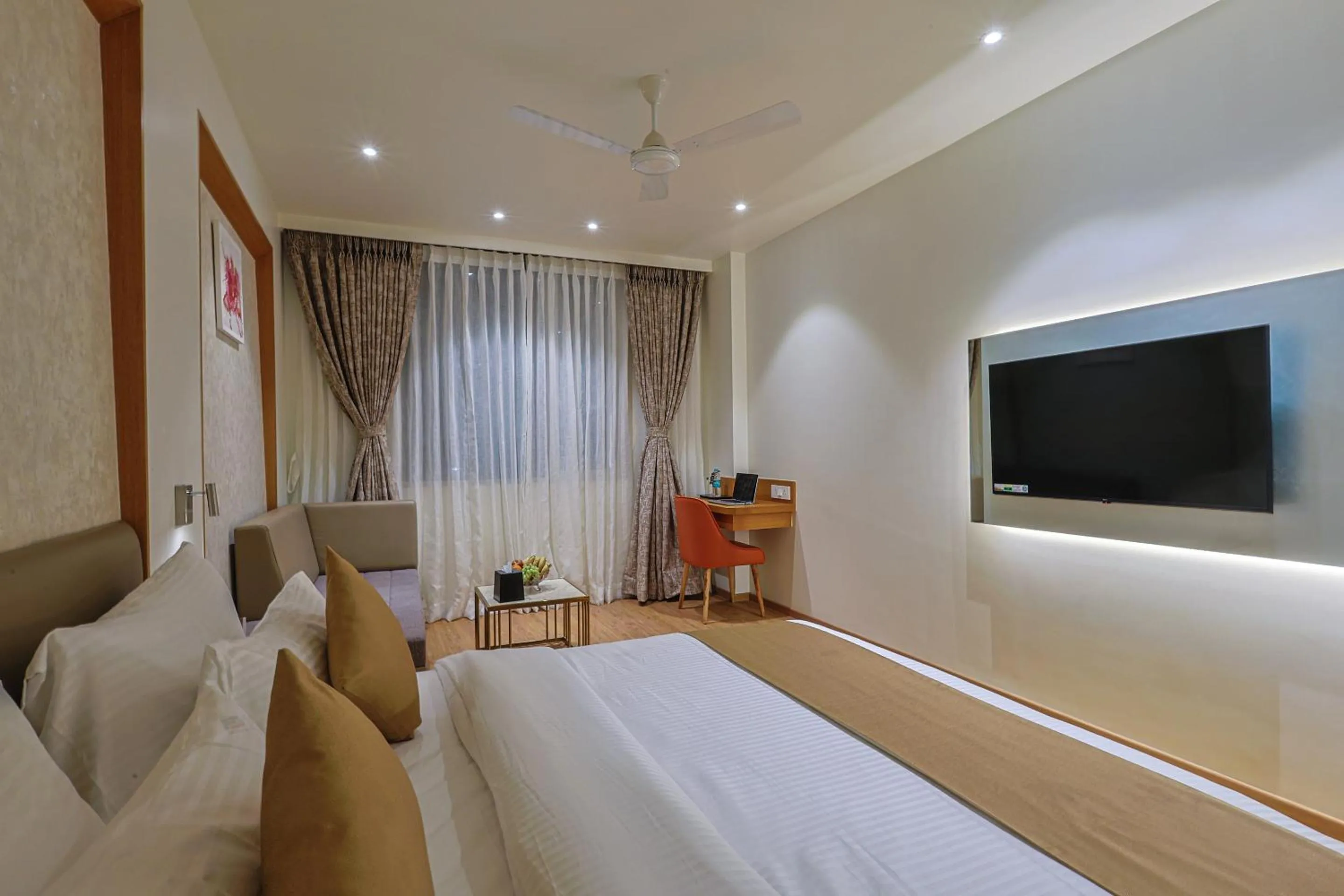 Bedroom, Bed in HOTEL SERA, Vadodara