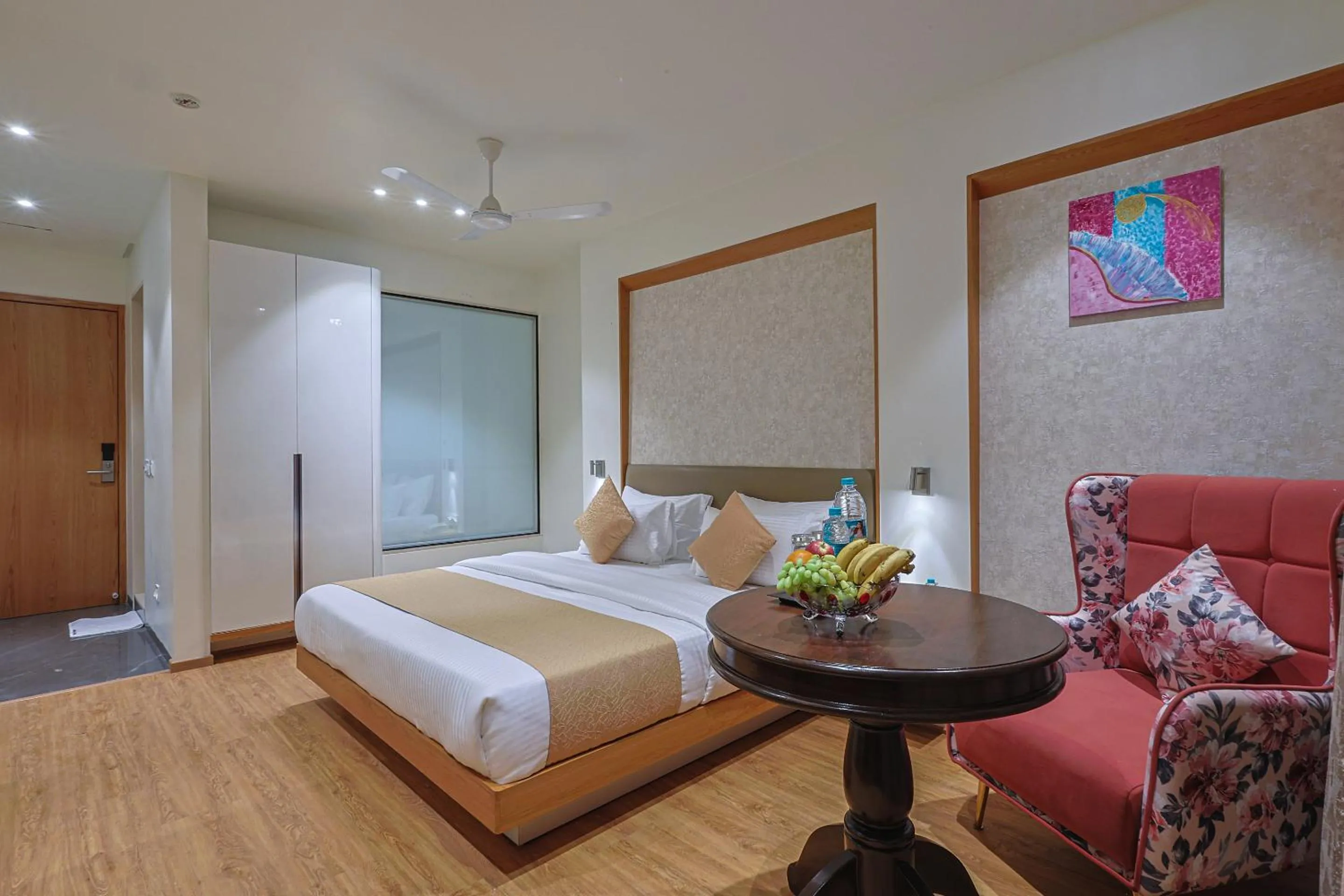 Bedroom, Bed in HOTEL SERA, Vadodara