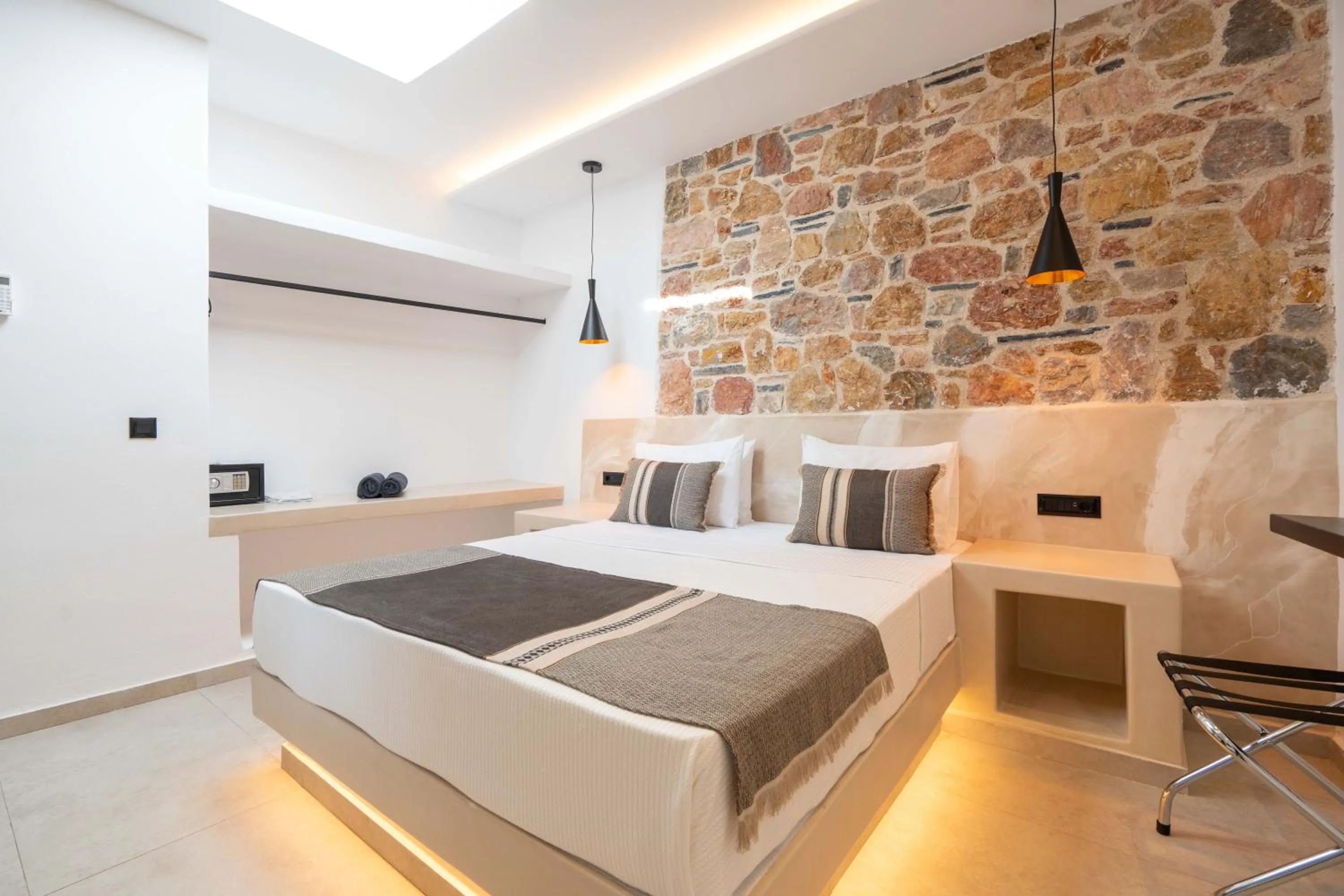 Bed in Illusion Suites