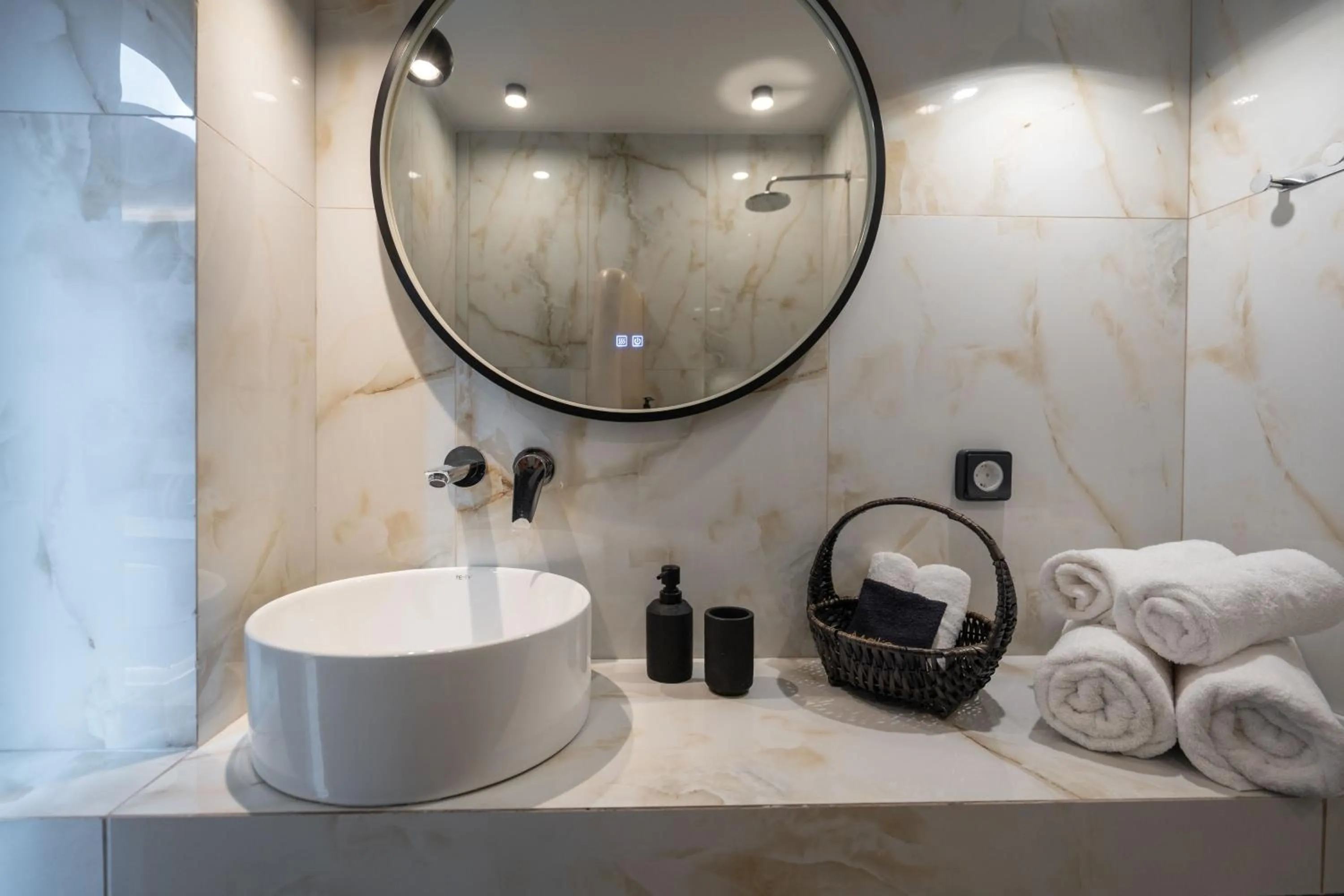 Bathroom in Illusion Suites