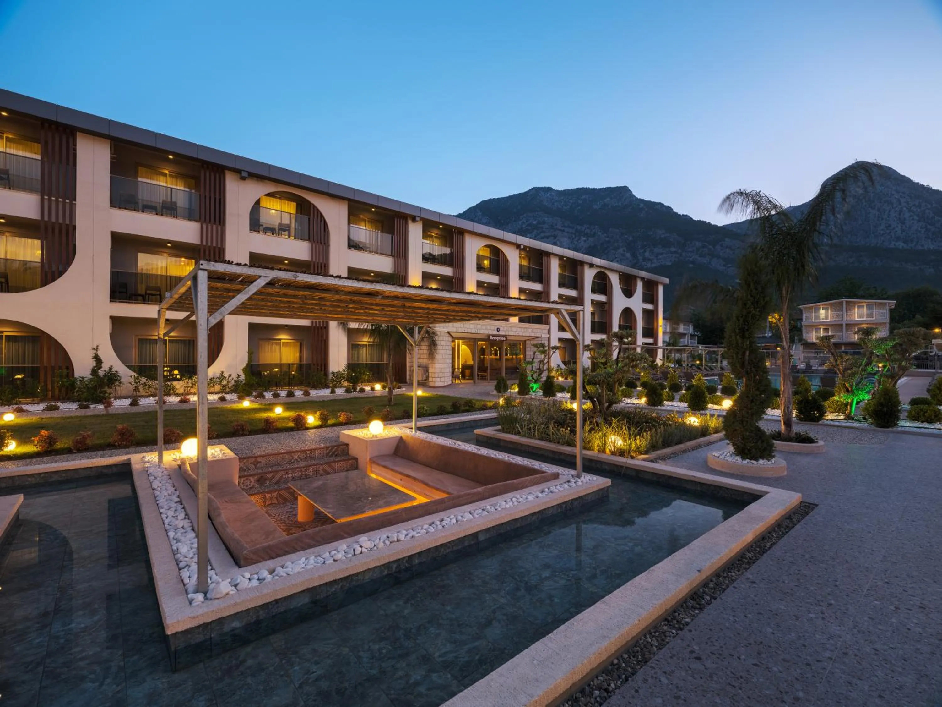 Property building in Monk Resort Hotel Beldibi