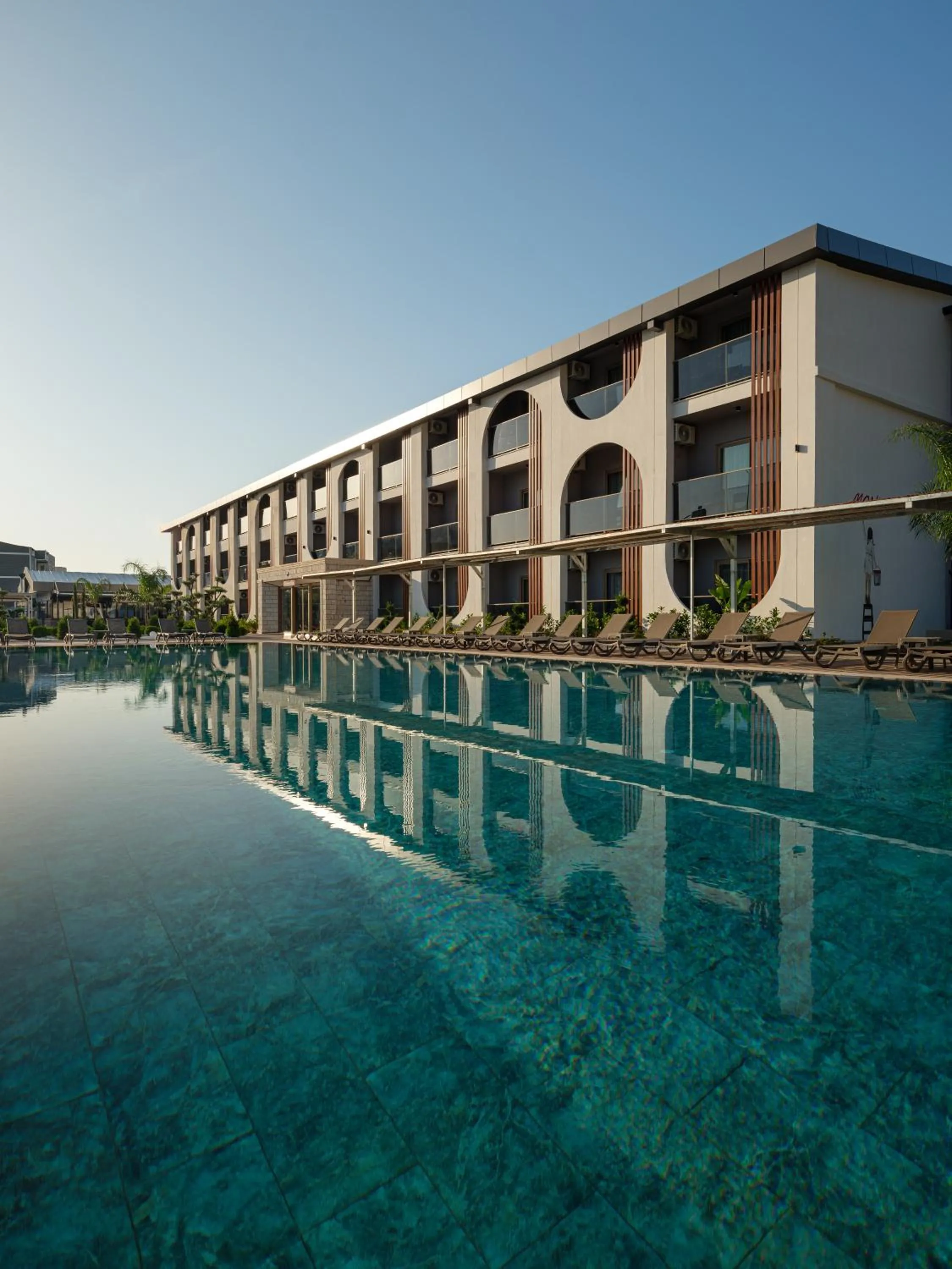 Property building in Monk Resort Hotel Beldibi