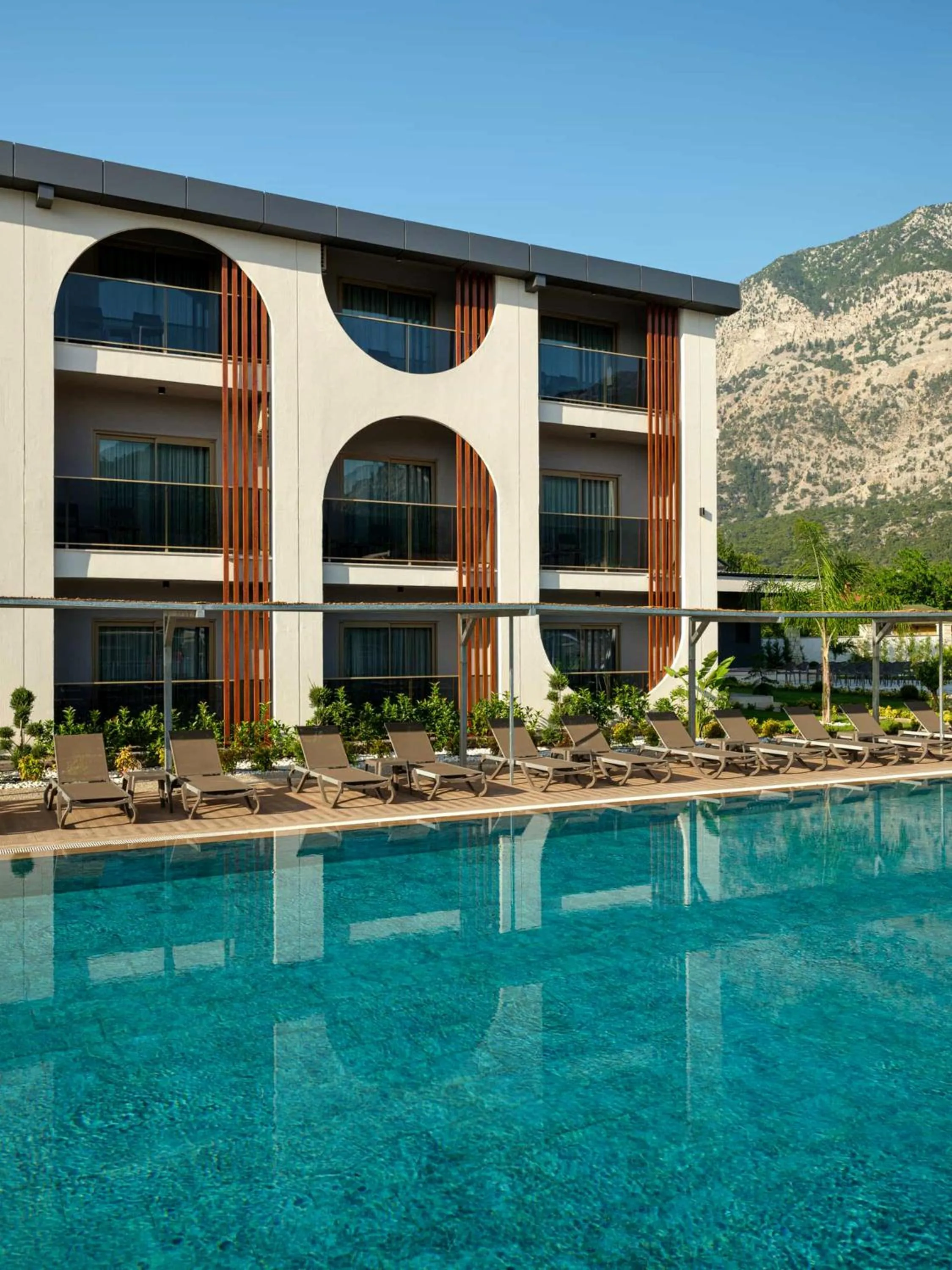 Swimming pool in Monk Resort Hotel Beldibi