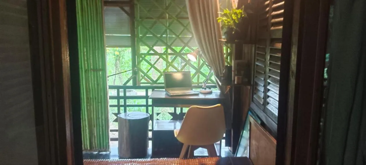 Living room in Maison Model d'Angkor