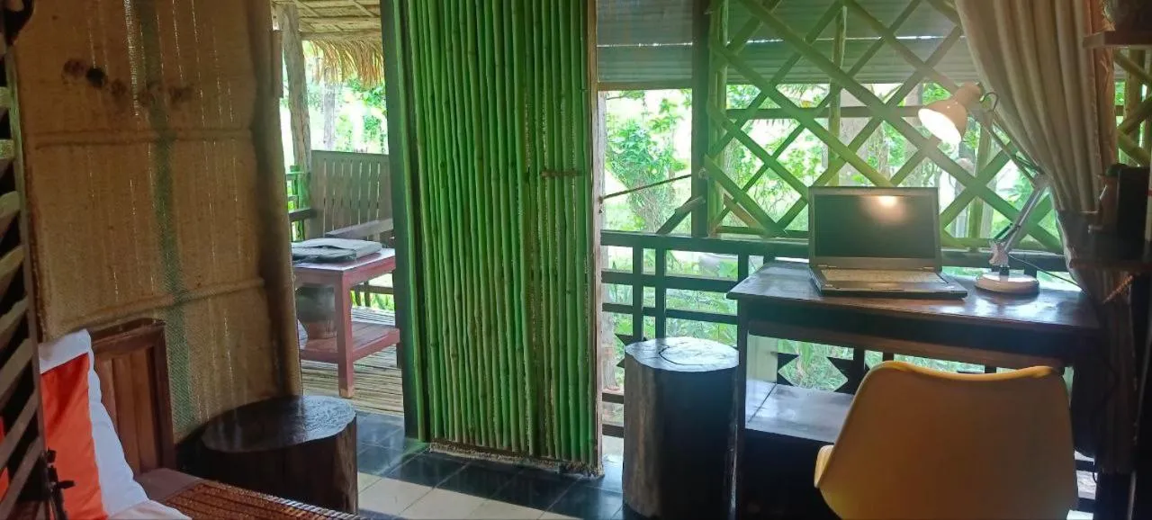 Living room in Maison Model d'Angkor