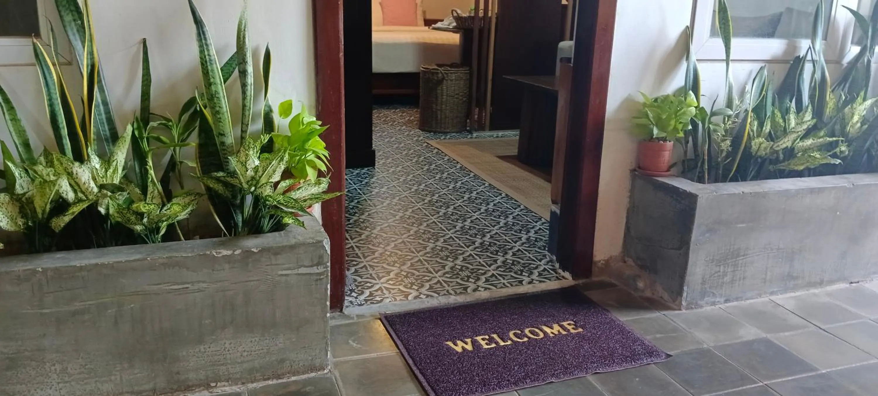 Facade/entrance in Maison Model d'Angkor