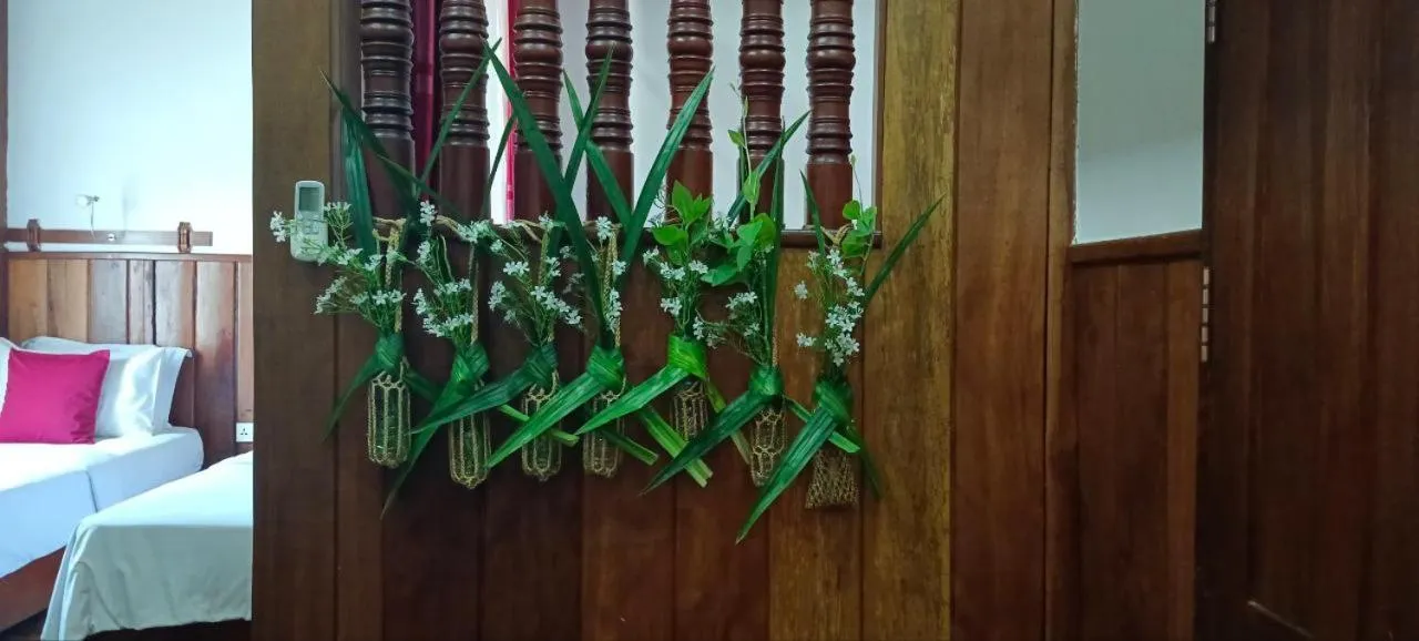 Decorative detail in Maison Model d'Angkor