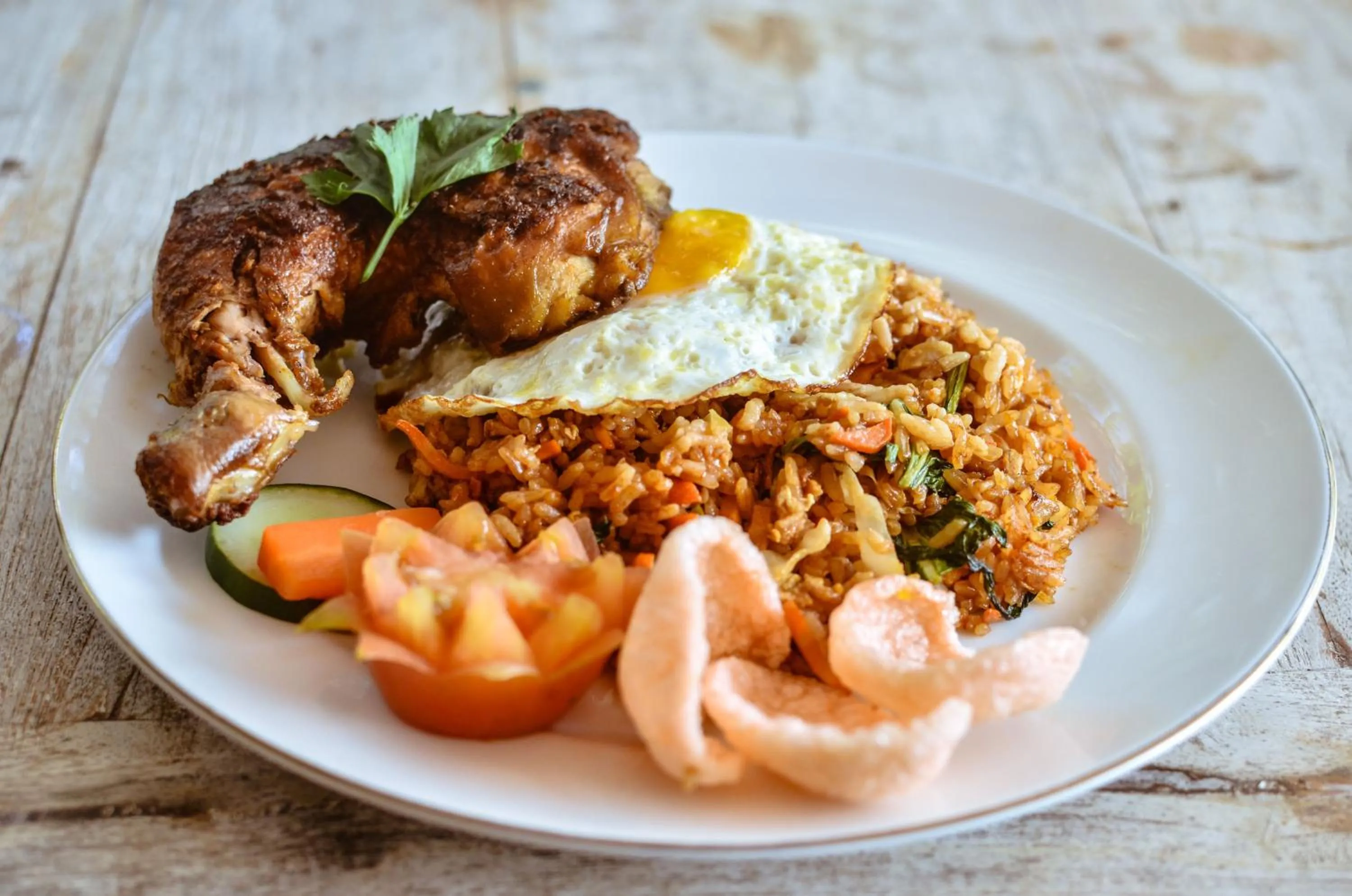 Lunch in Palm Garden Bali