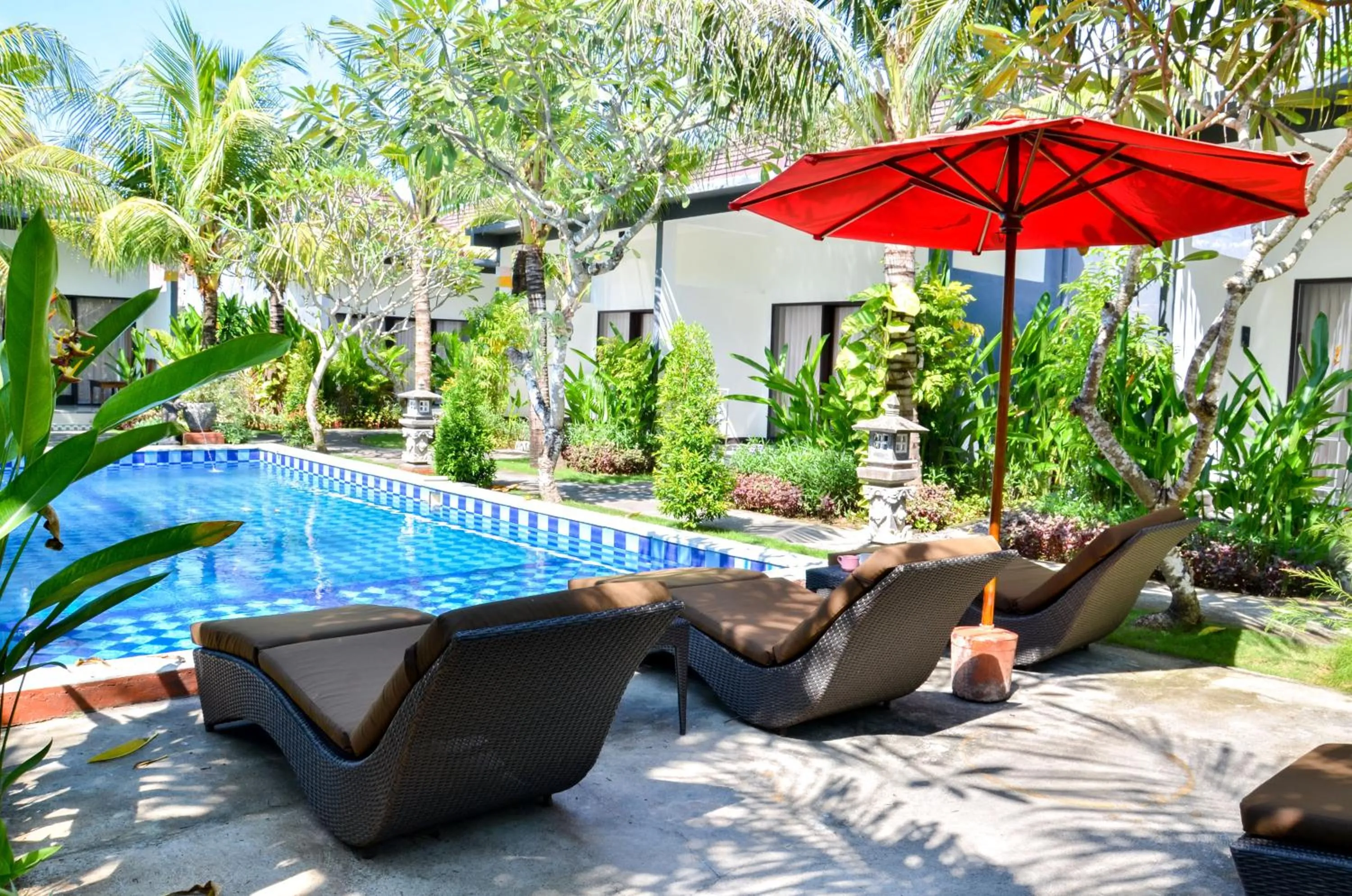 Swimming pool in Palm Garden Bali