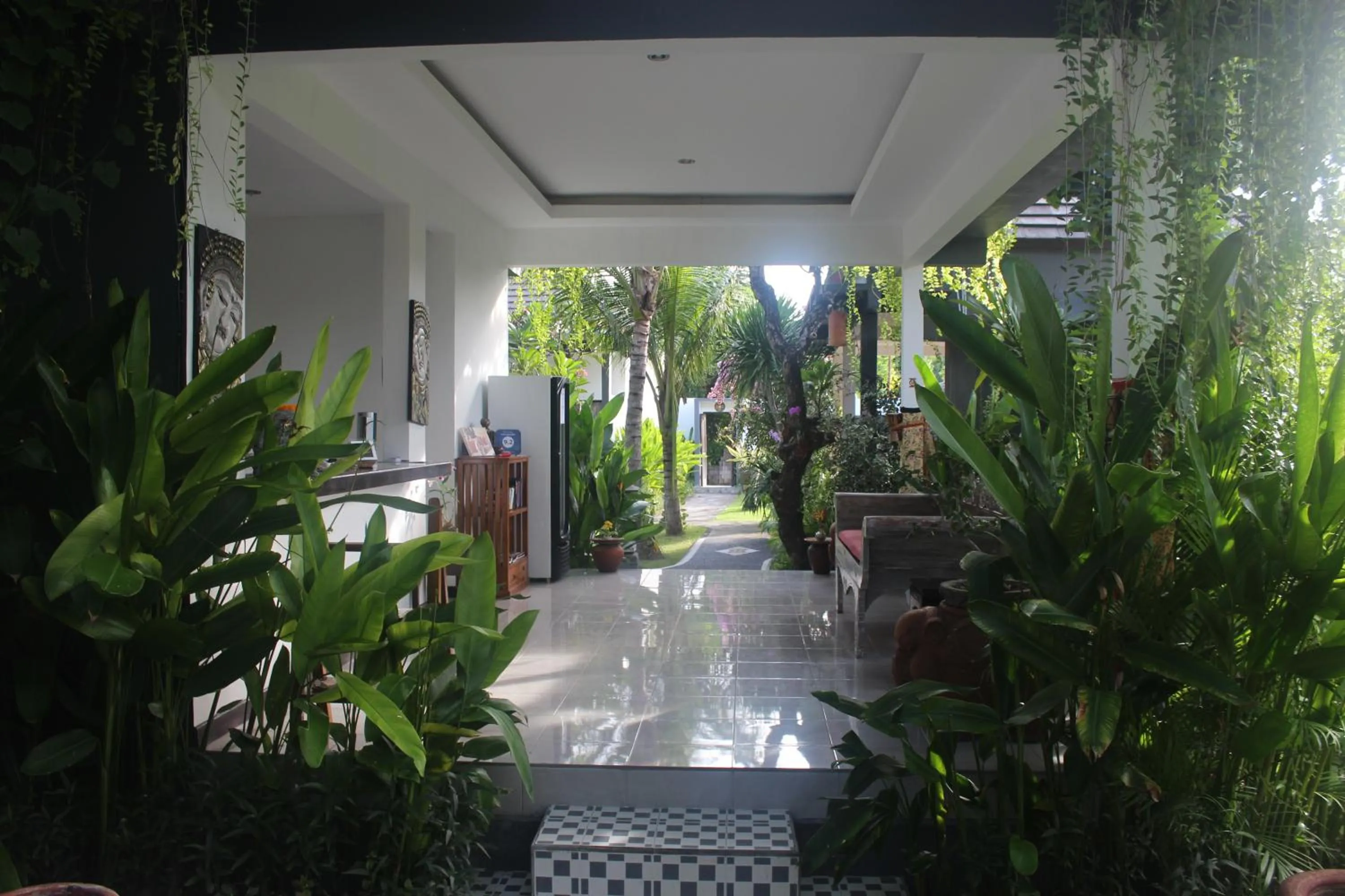 Lobby or reception in Palm Garden Bali