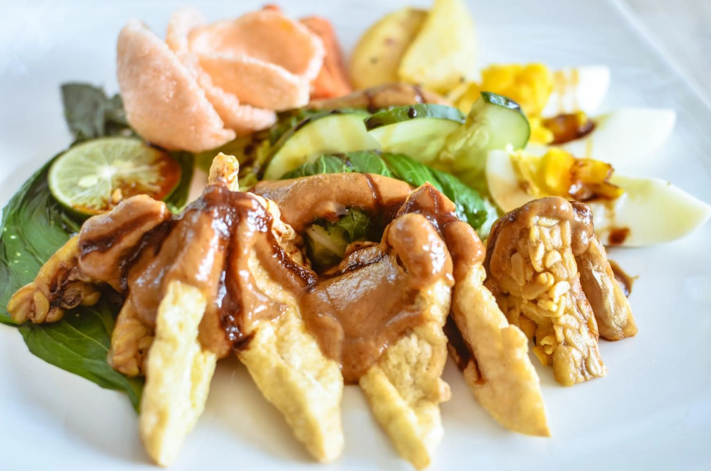 Lunch in Palm Garden Bali