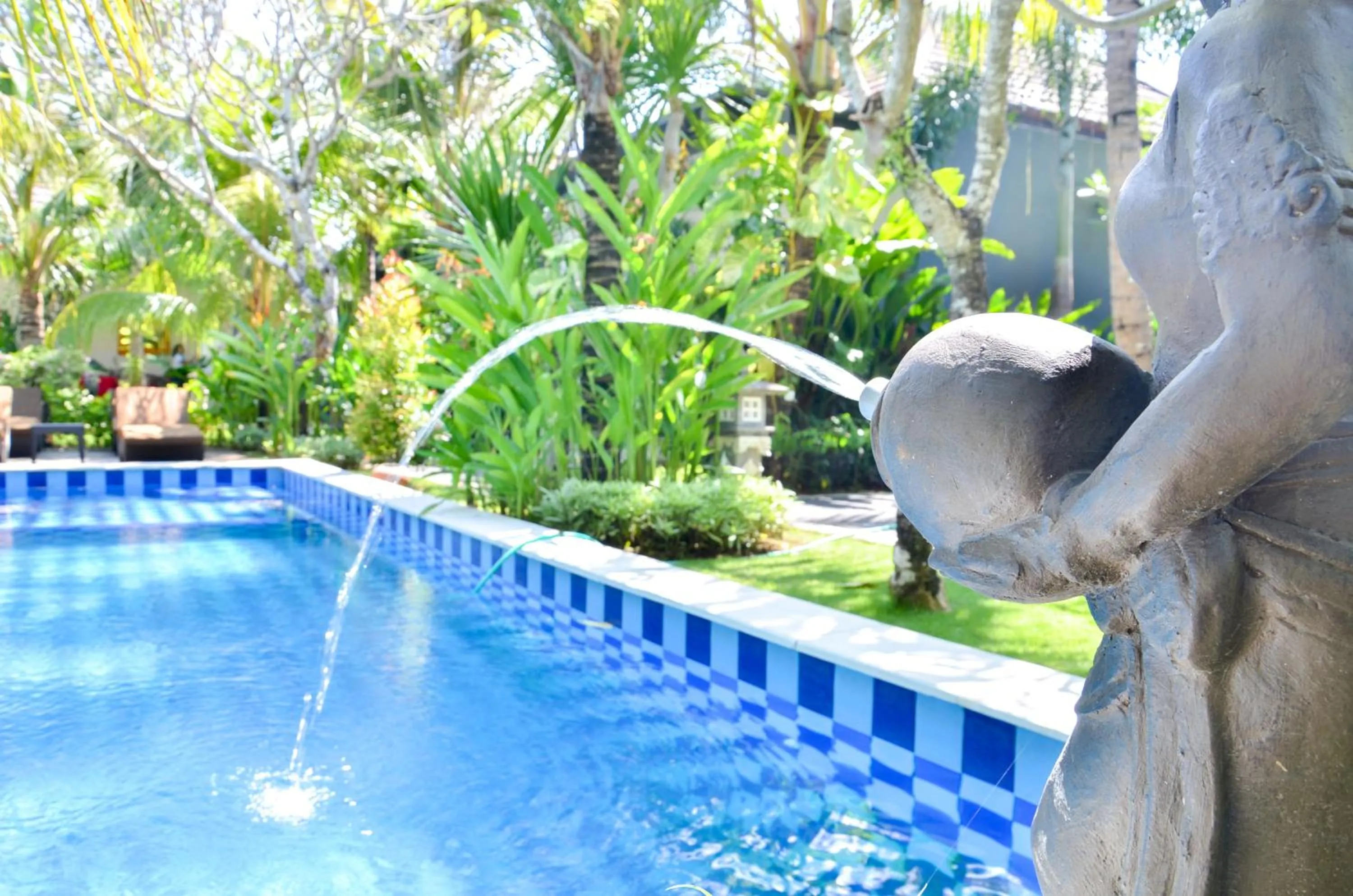 Swimming pool in Palm Garden Bali