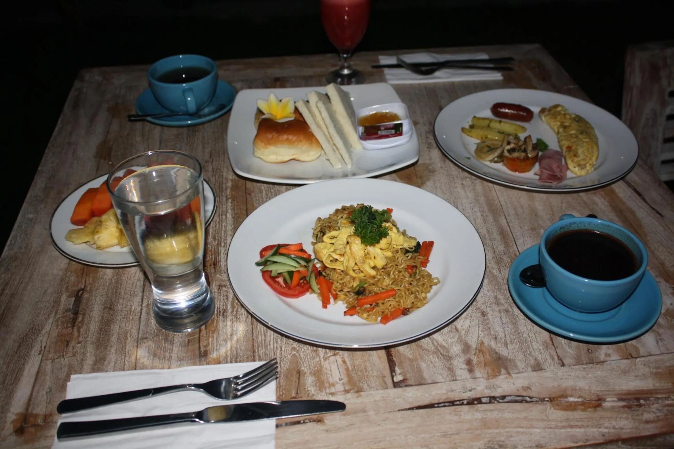 Dinner in Palm Garden Bali