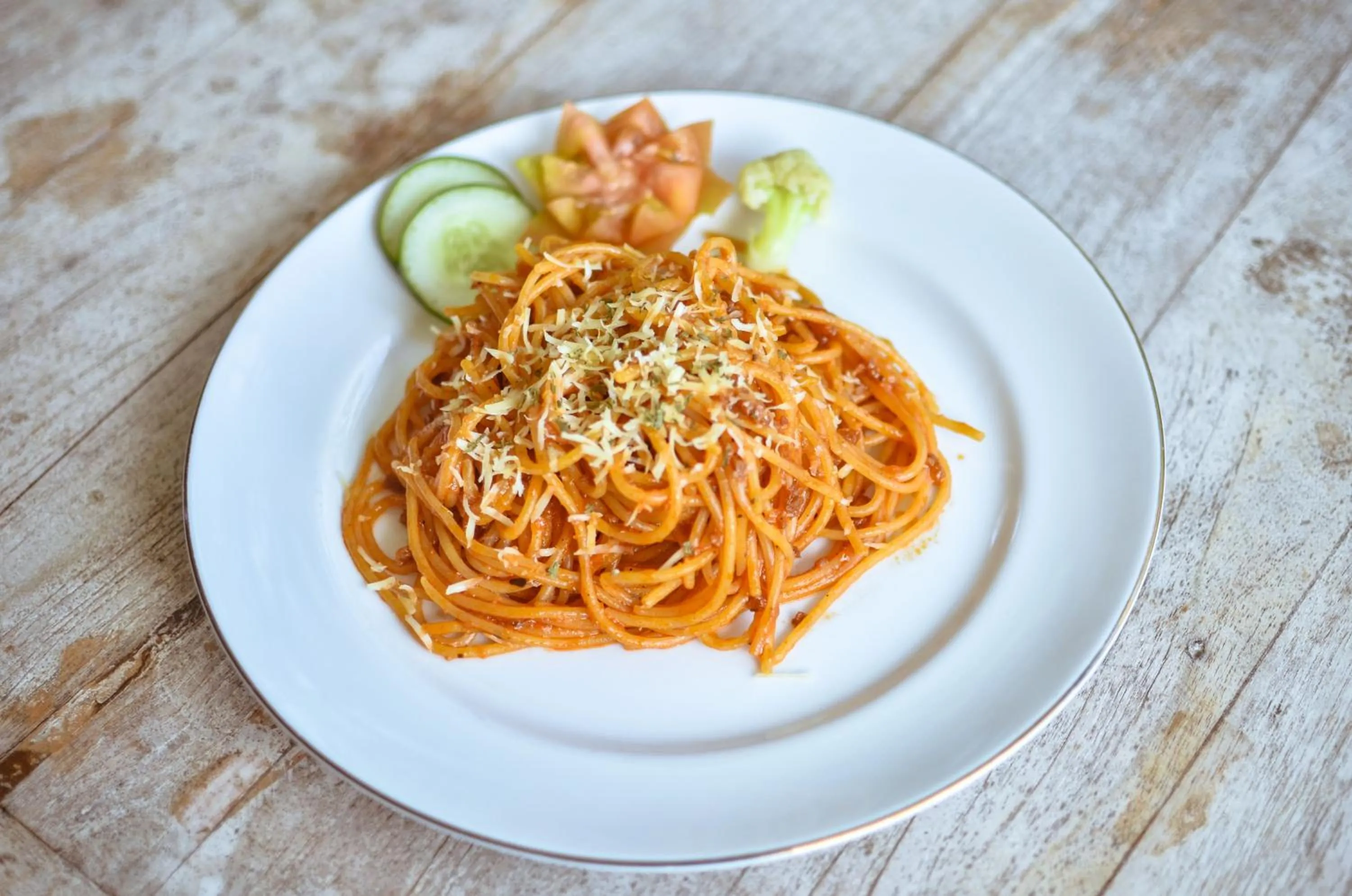 Food close-up in Palm Garden Bali
