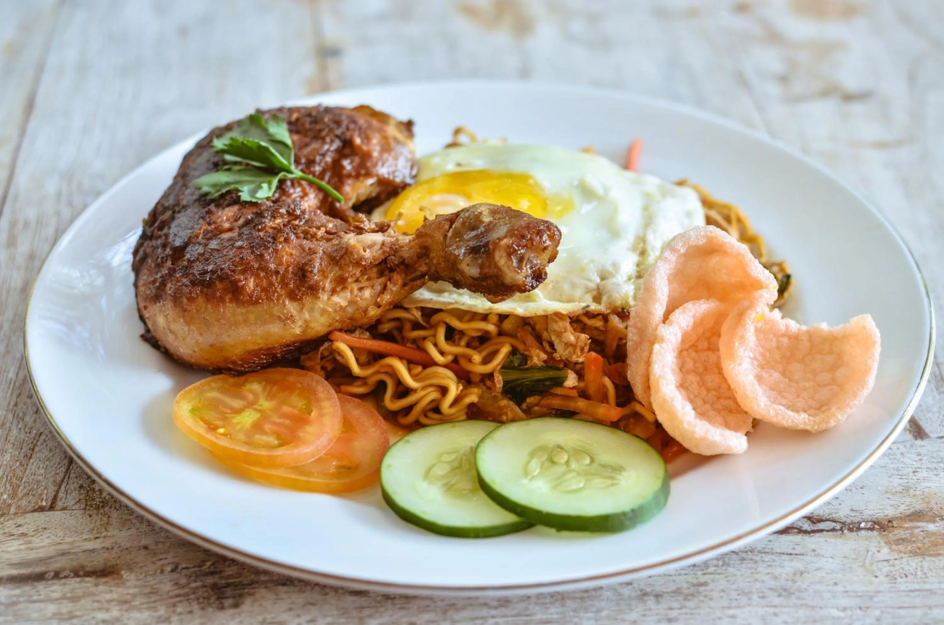 Lunch in Palm Garden Bali