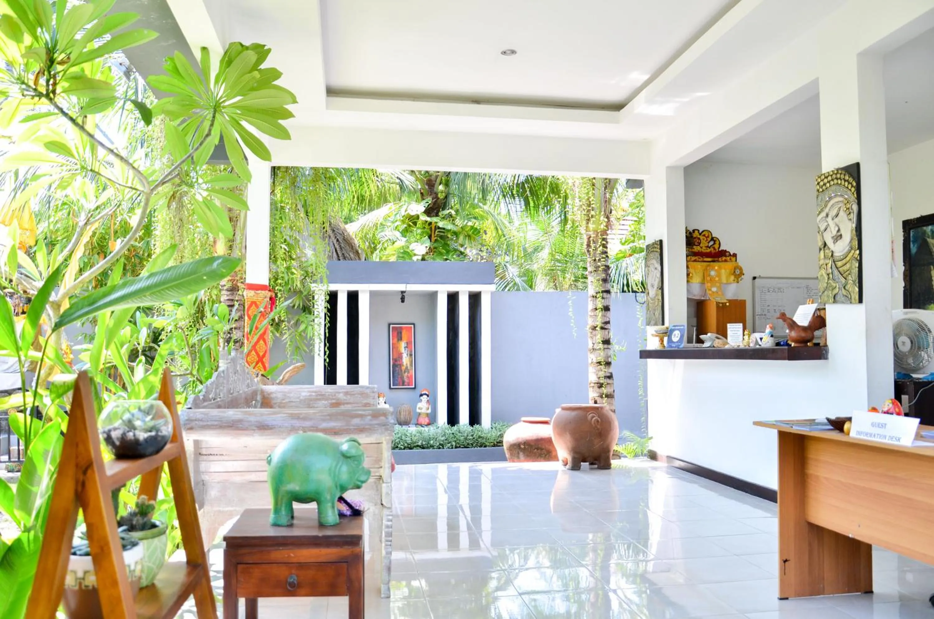 Lobby or reception in Palm Garden Bali