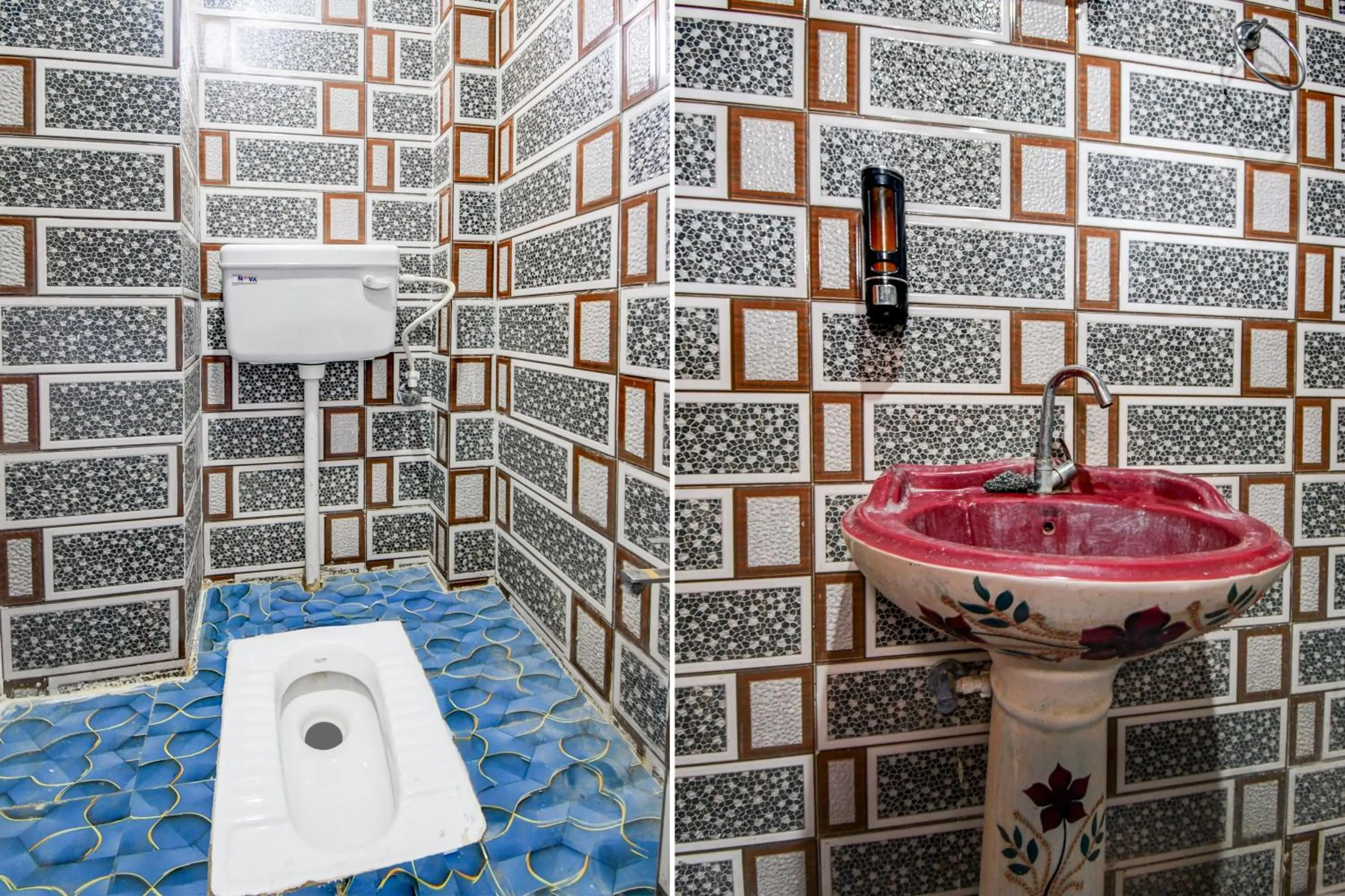 Bathroom in Hotel O Shri Balaji Marriage Lawn And Hotel