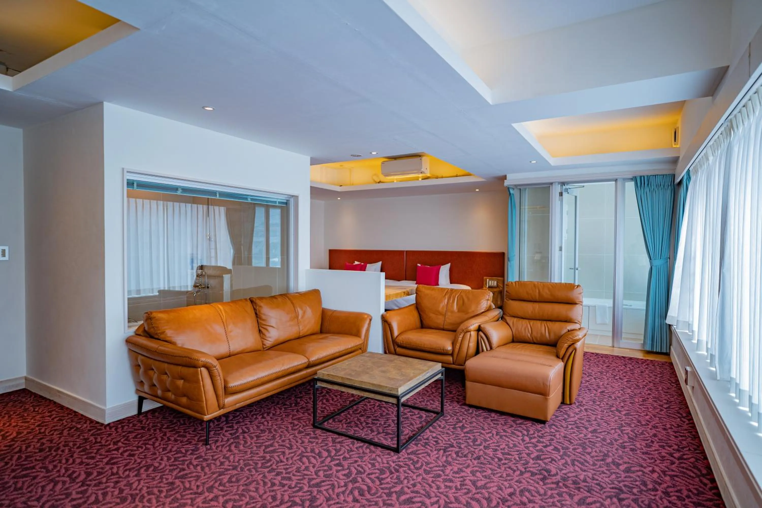 Photo of the whole room in Umi No Terrace Yomitan Toya