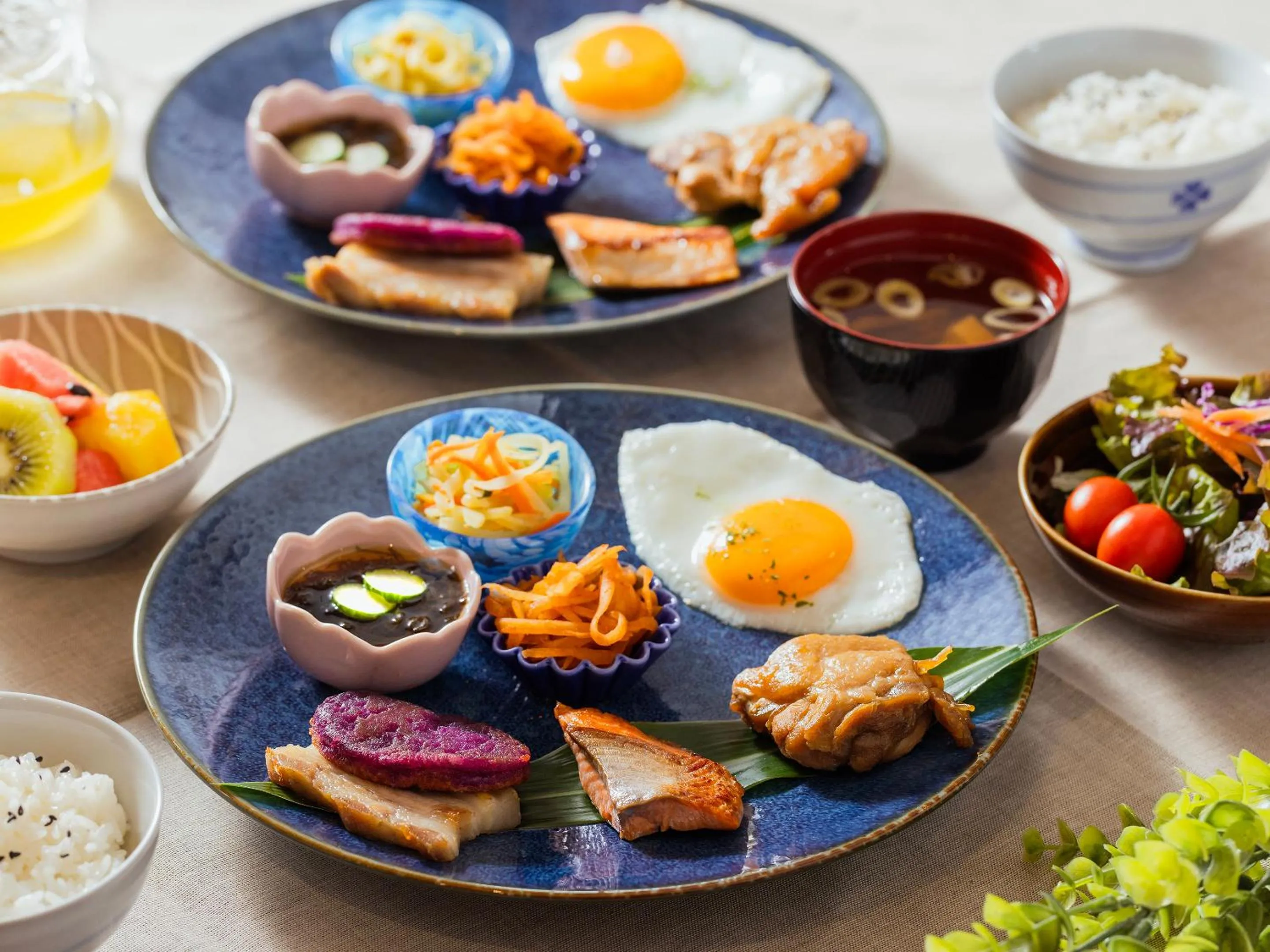 Breakfast in Umi No Terrace Yomitan Toya