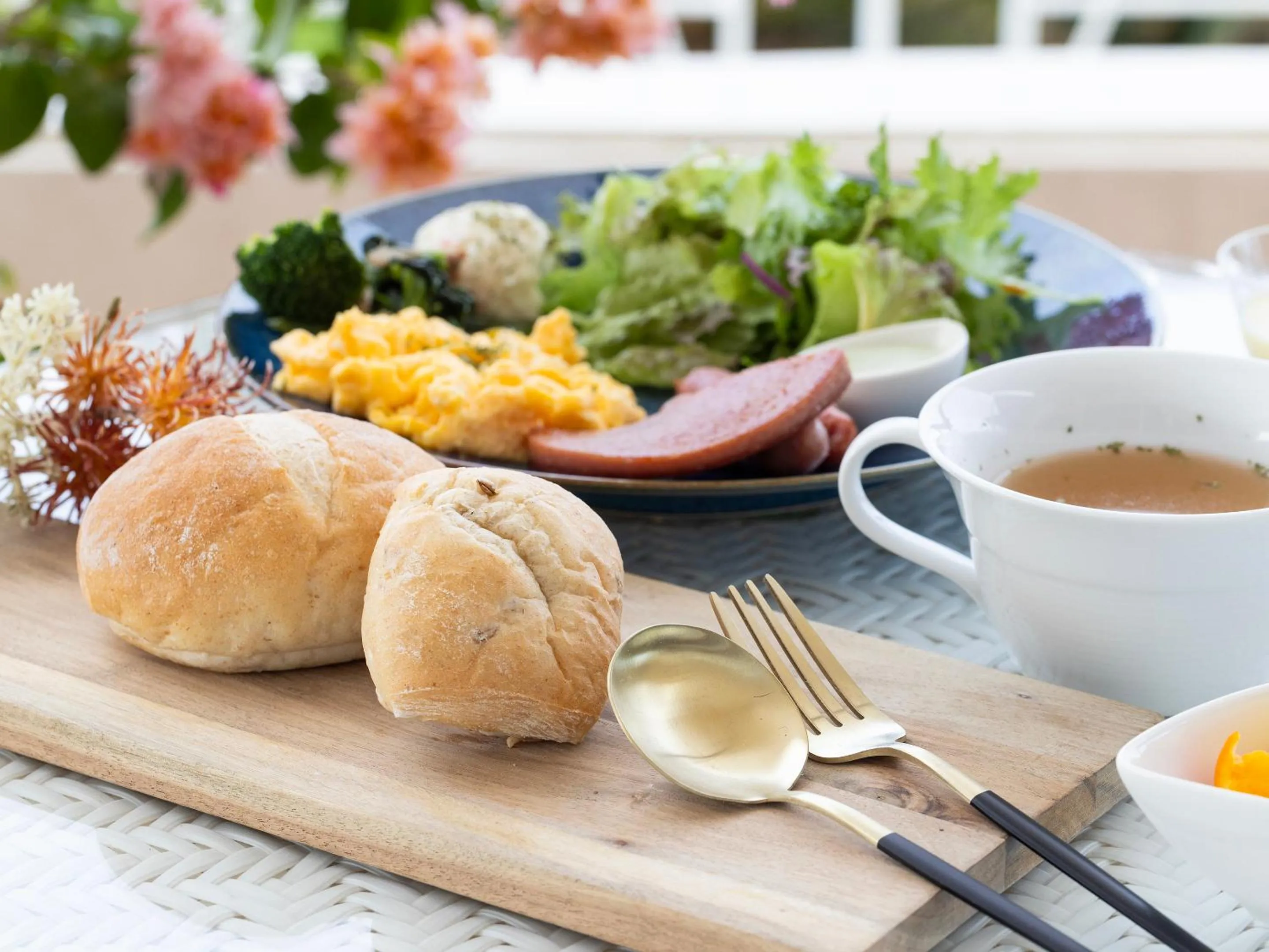 Breakfast in Umi No Terrace Yomitan Toya