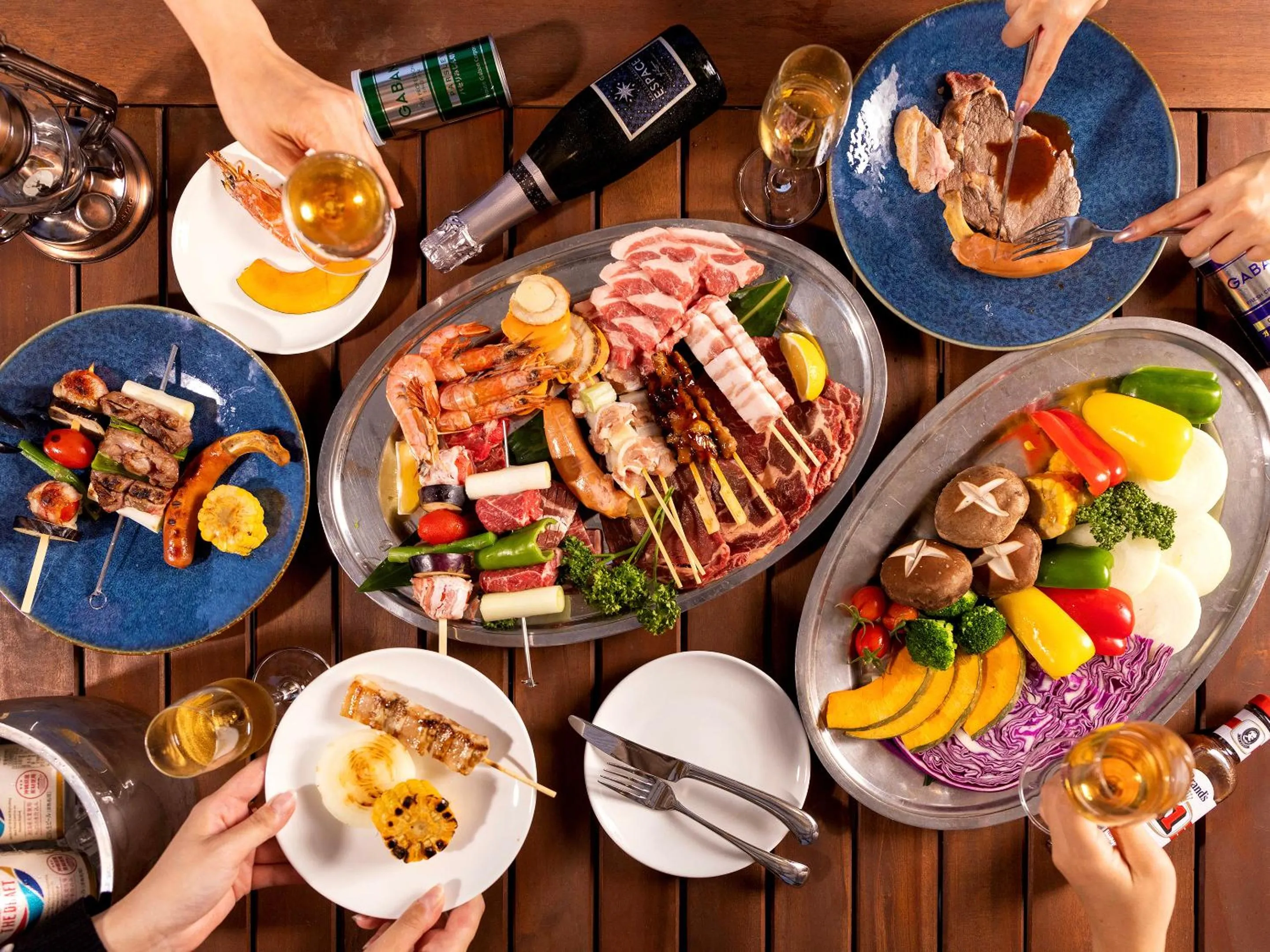 BBQ facilities in Umi No Terrace Yomitan Toya