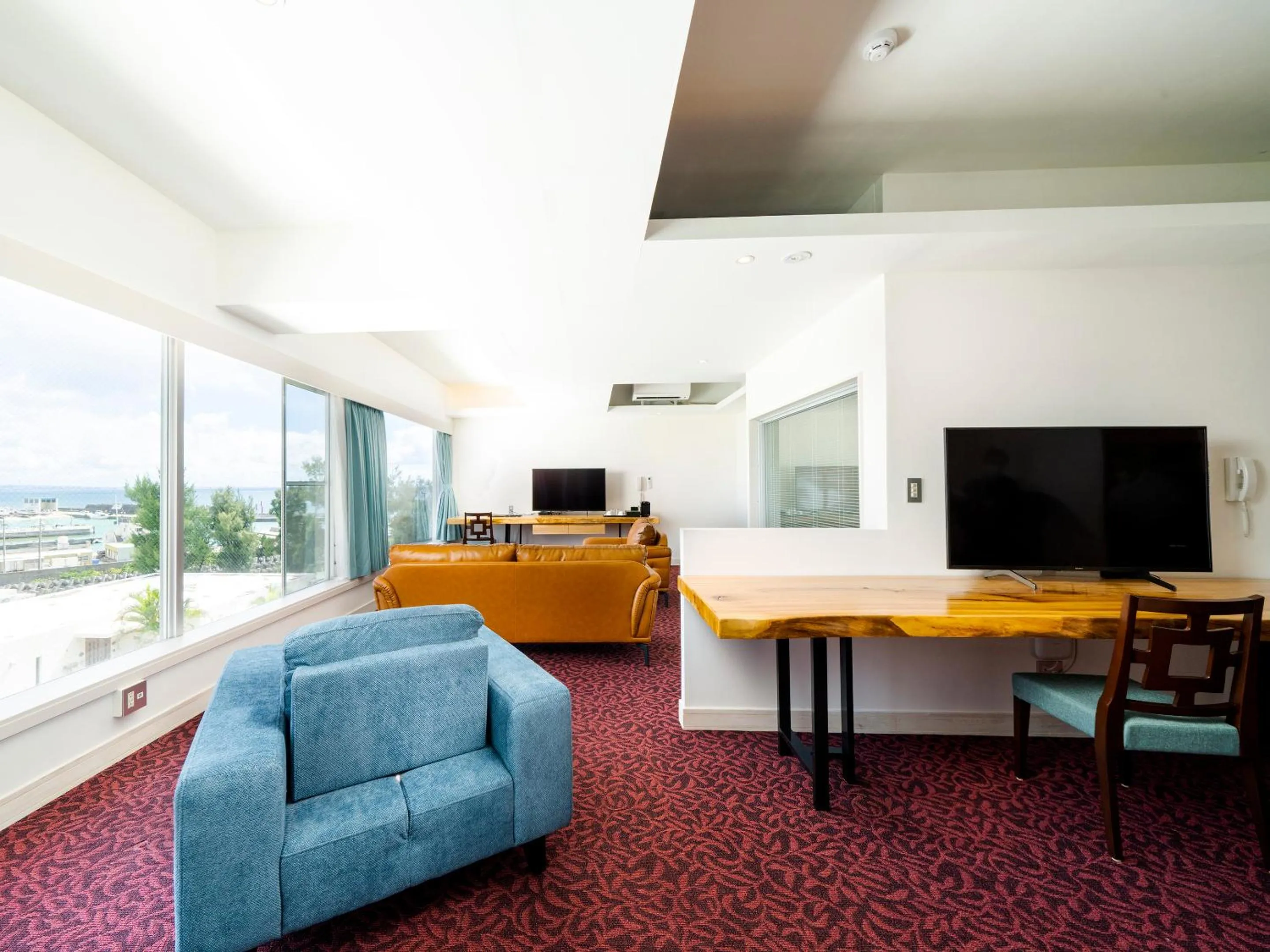 Photo of the whole room in Umi No Terrace Yomitan Toya