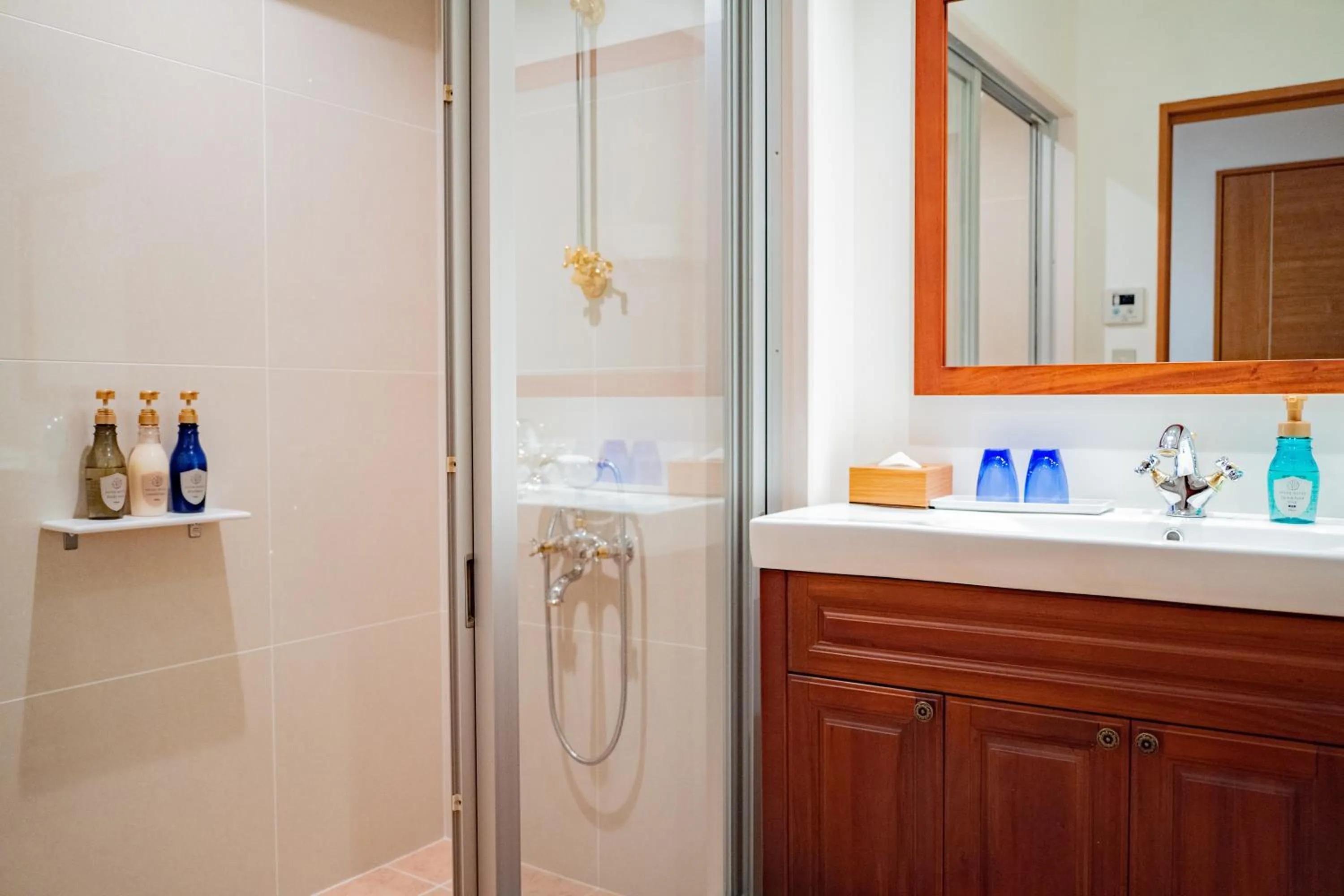 Bathroom in Umi No Terrace Yomitan Toya