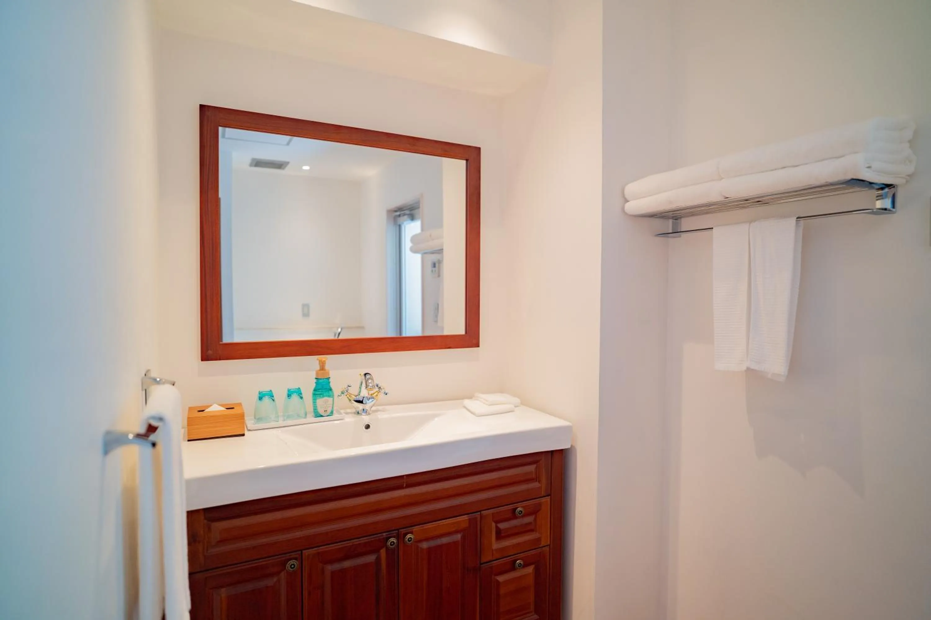 Bathroom in Umi No Terrace Yomitan Toya