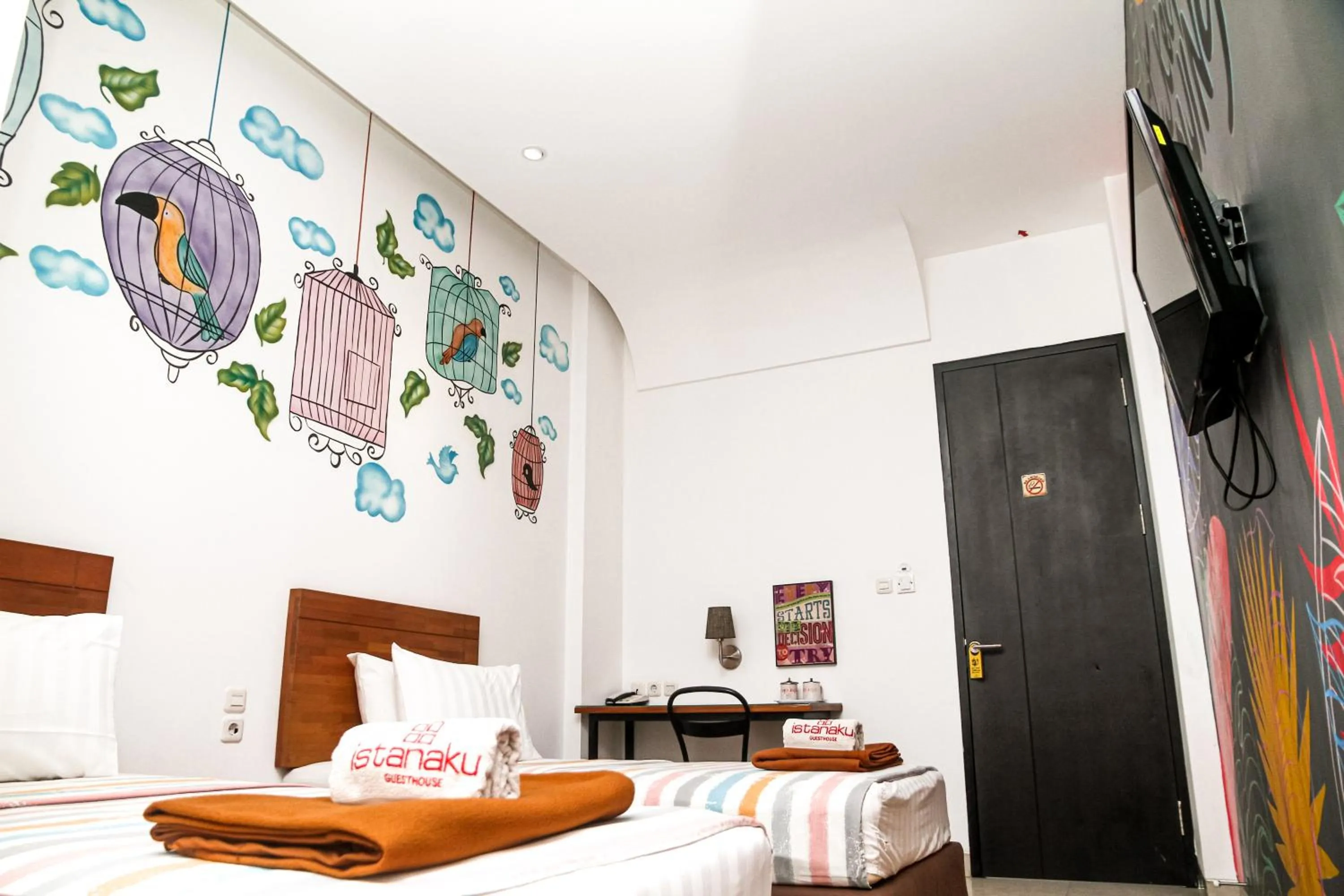 Bed in Istanaku Guesthouse 2