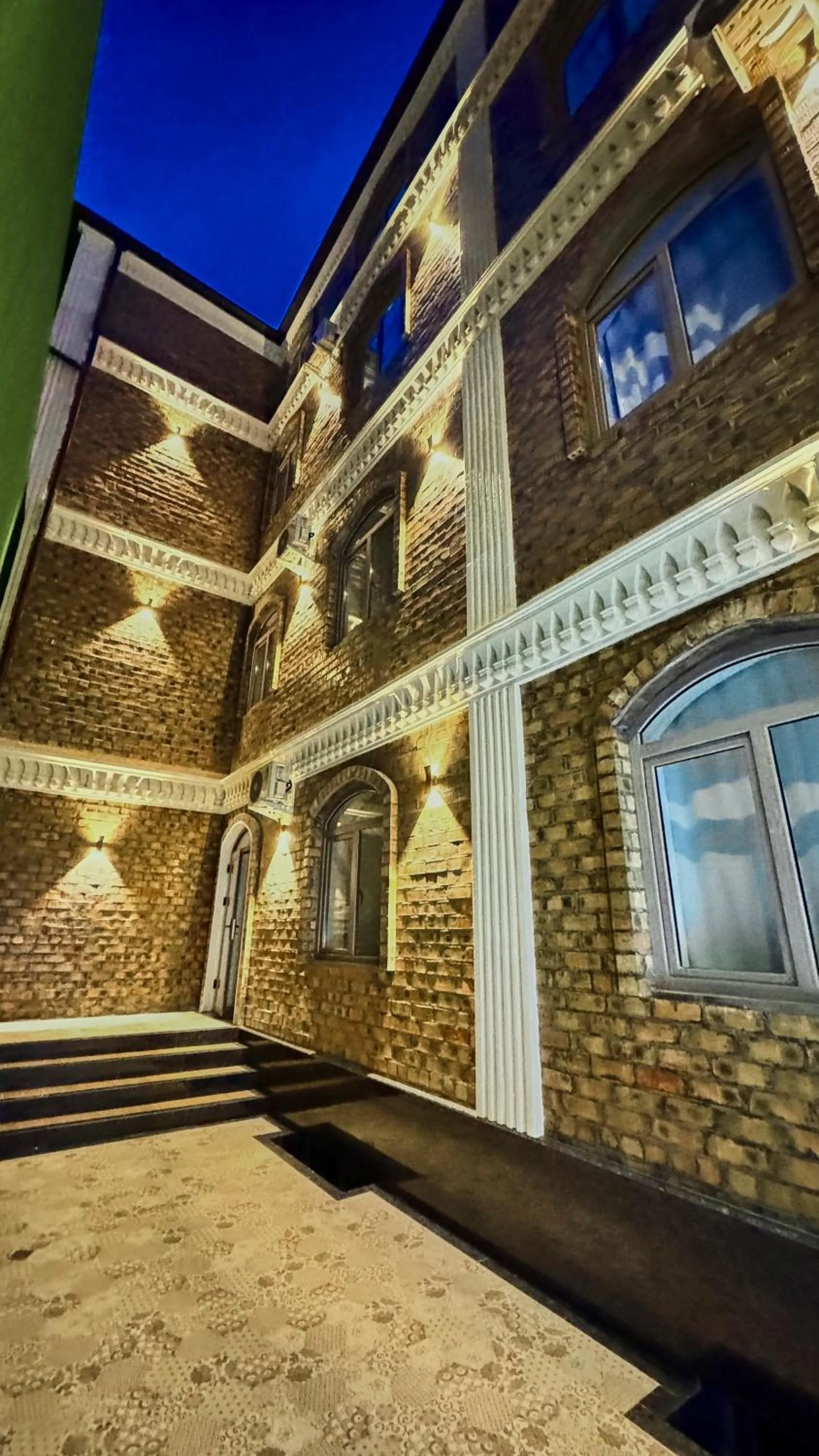 Inner courtyard view in Siab Boutique Hotel