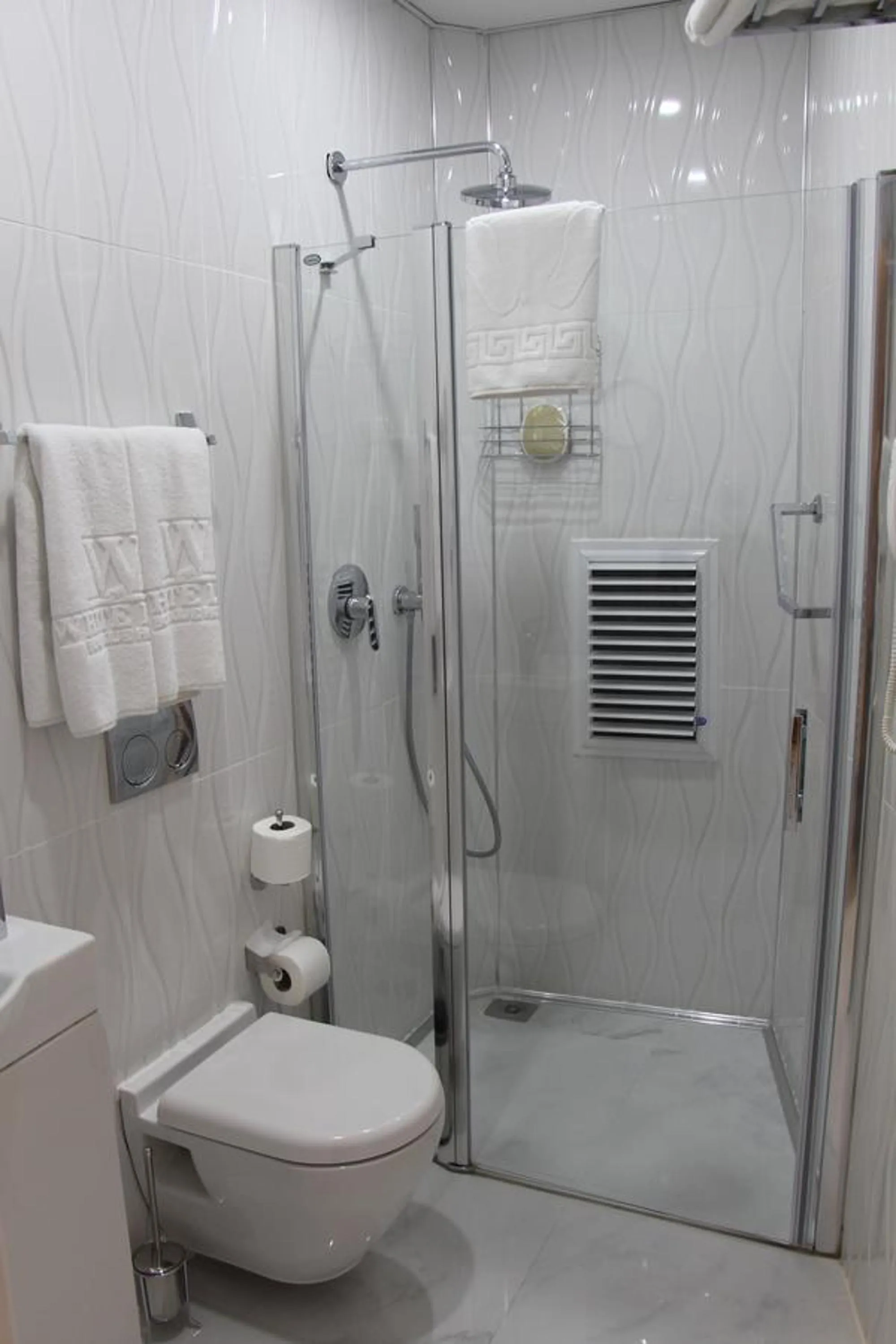 Decorative detail in White Line Boutique Hotel