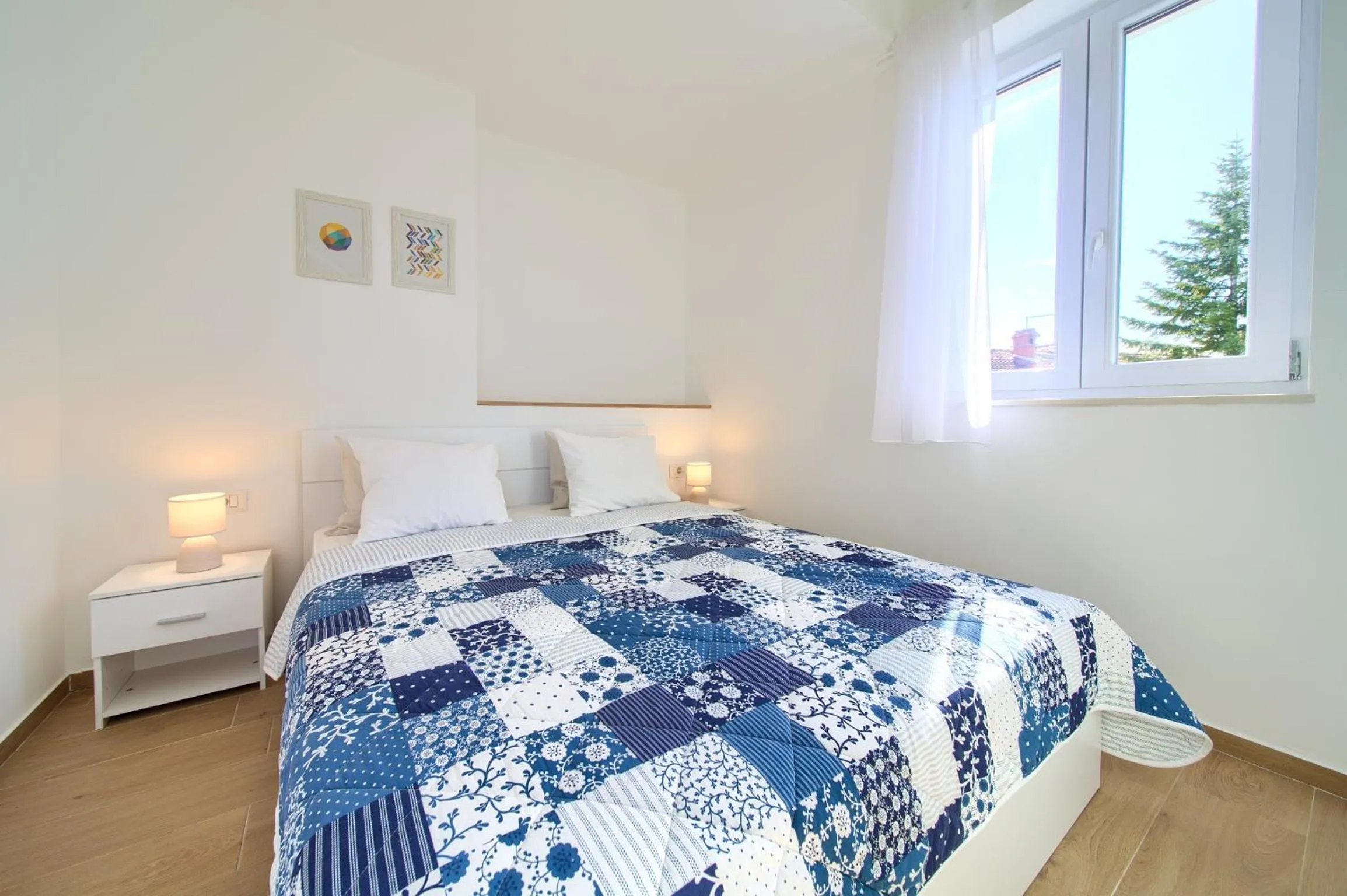 Bed in Apartments Meri