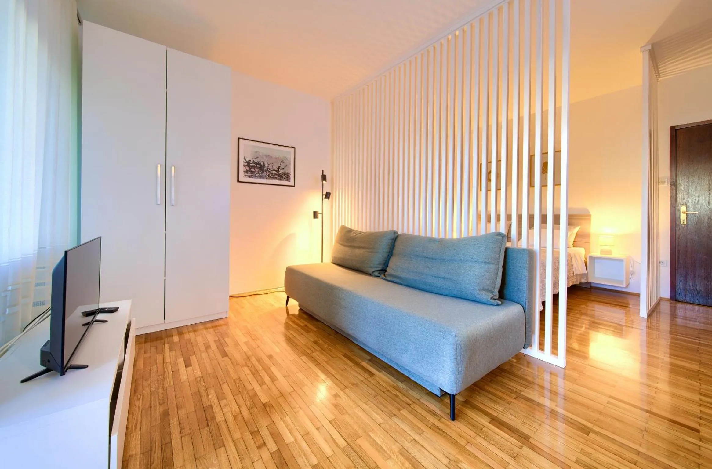 Bed in Apartments Meri